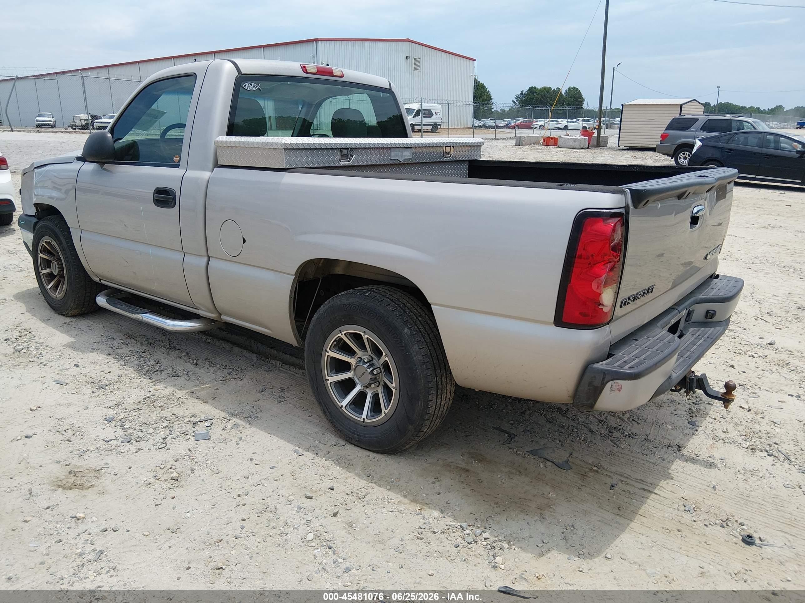 2007 Chevrolet Silverado 1500 Classic Work Truck Brown vin: 1GCEC14X27Z138042