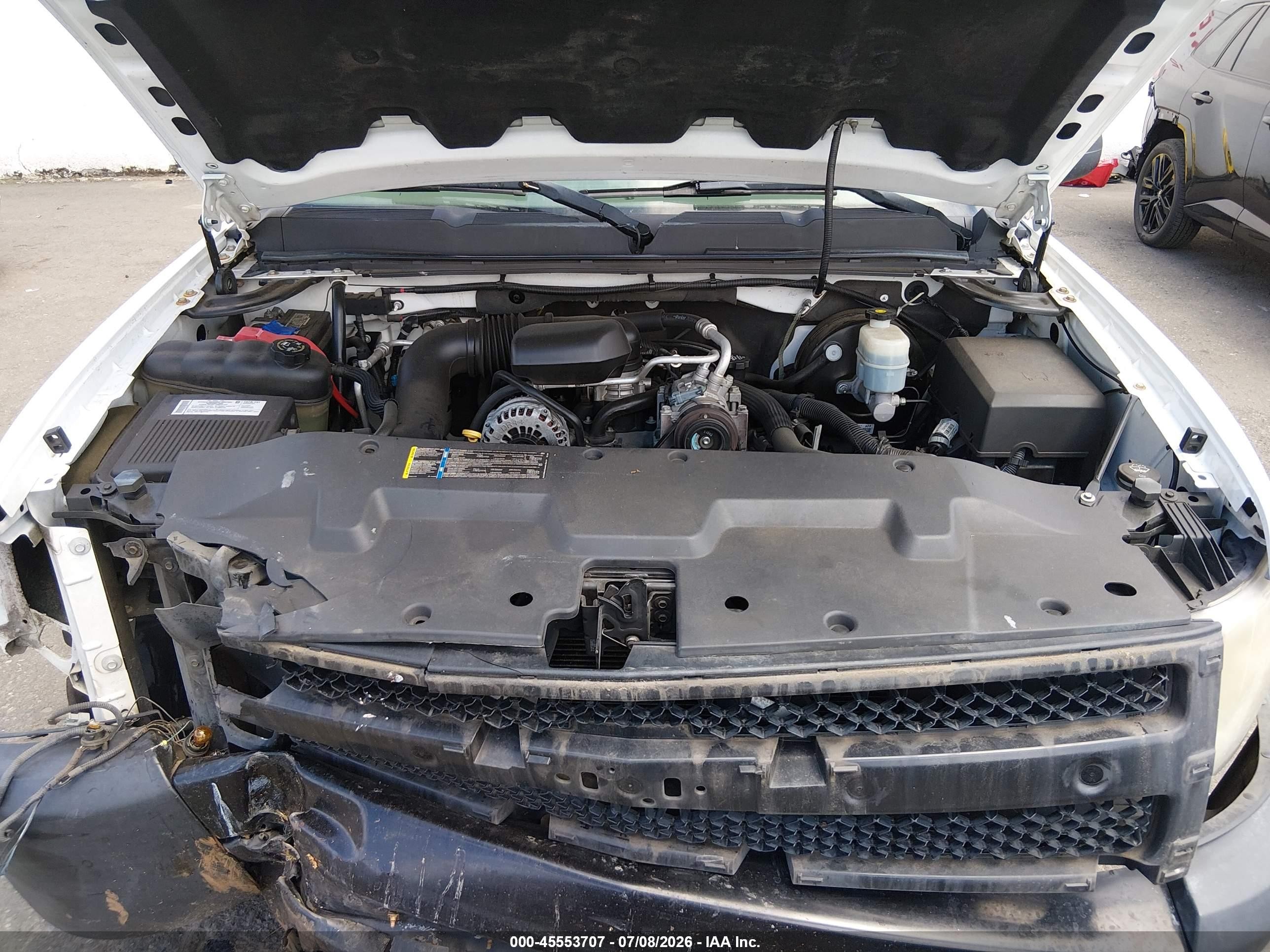 2007 Chevrolet Silverado 1500 Work Truck Белый vin: 1GCEC14X27Z624804