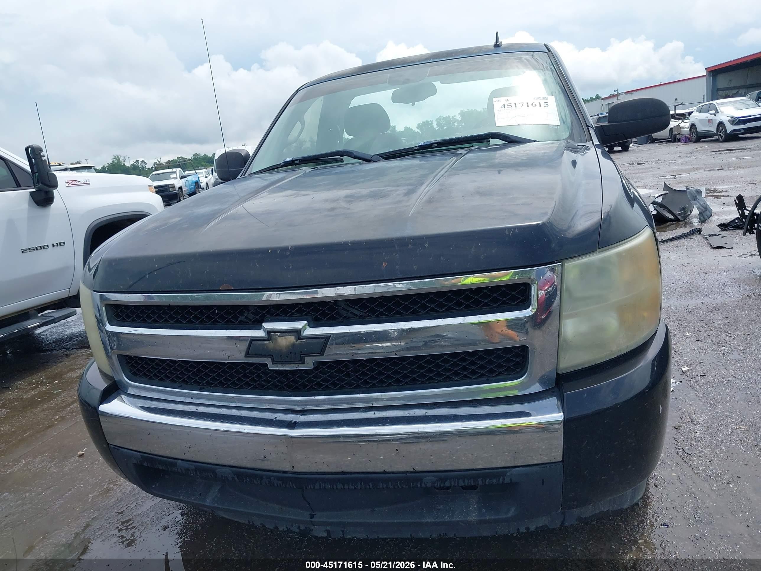 2008 Chevrolet Silverado 1500 Work Truck Black vin: 1GCEC14X28Z326982
