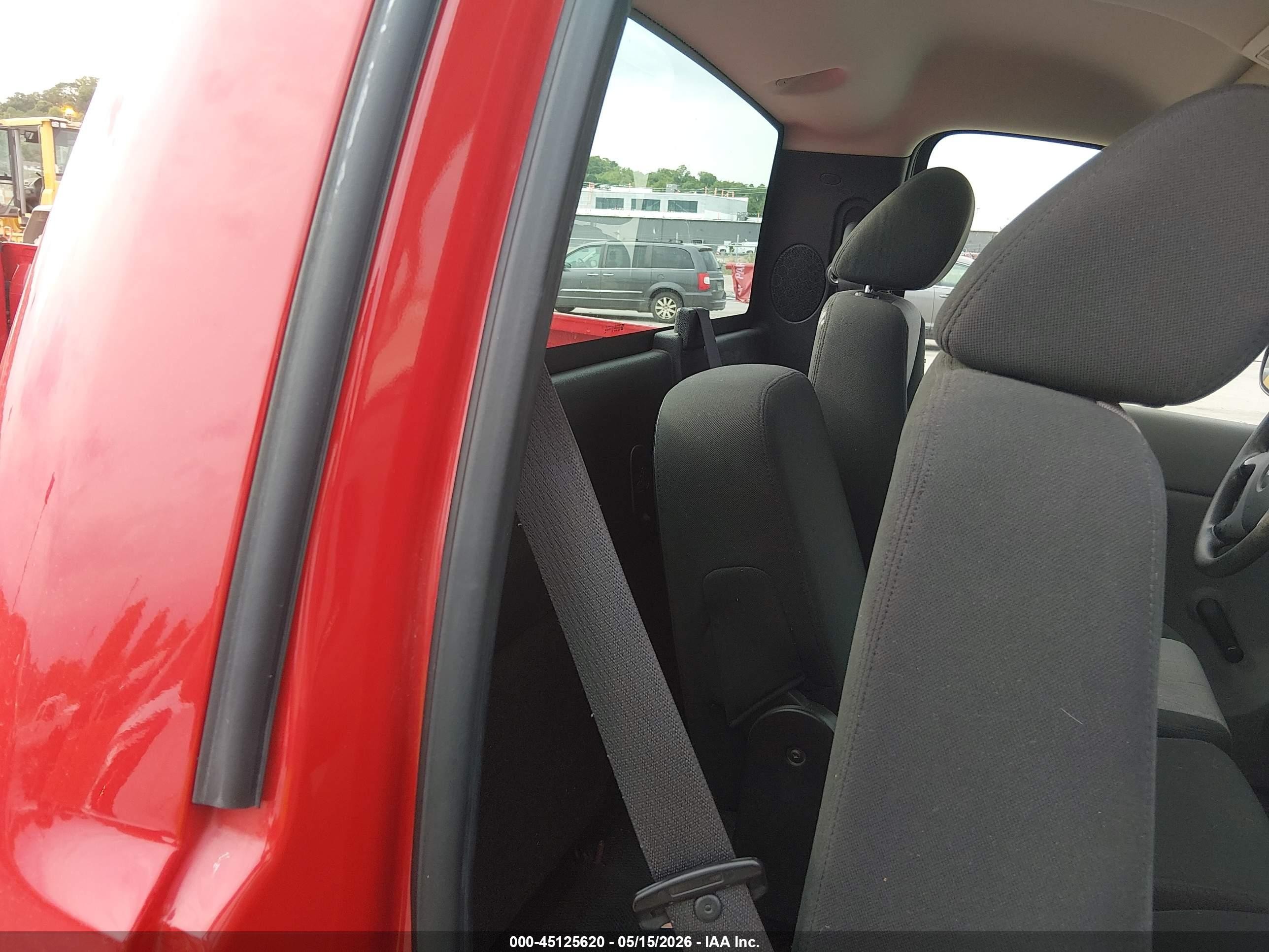 2009 Chevrolet Silverado 1500 Work Truck Red vin: 1GCEC14X29Z156088