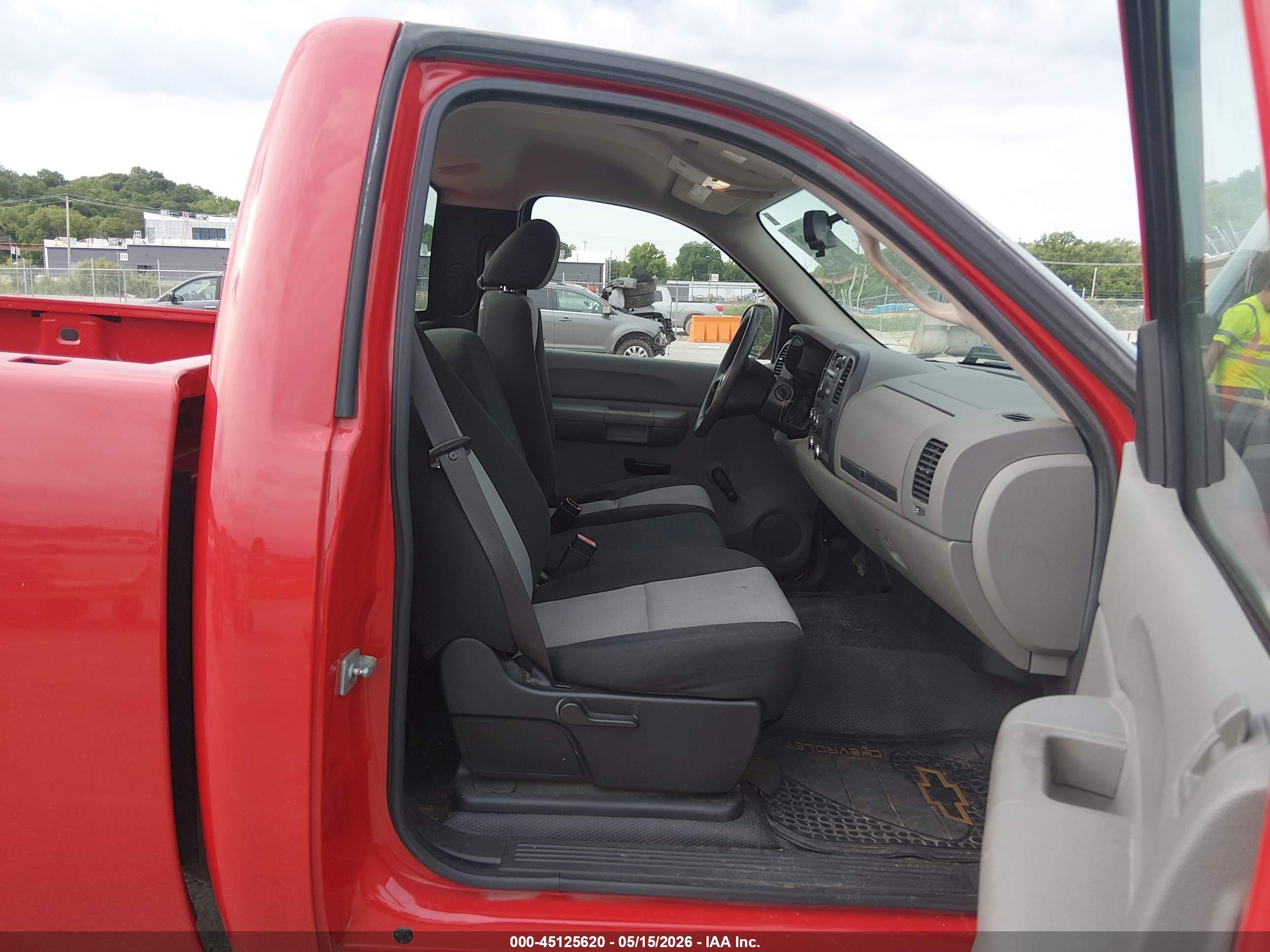 2009 Chevrolet Silverado 1500 Work Truck Red vin: 1GCEC14X29Z156088