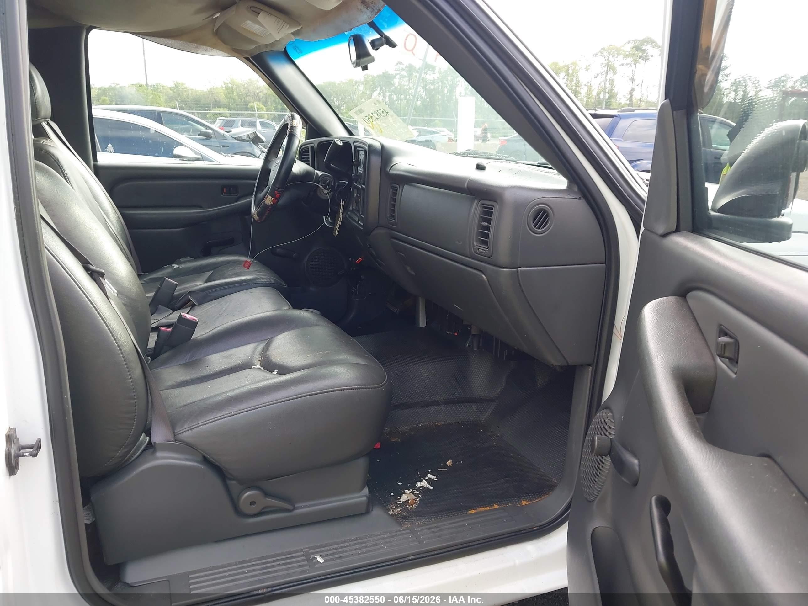 2003 Chevrolet Silverado 1500 Work Truck White vin: 1GCEC14X33Z297095
