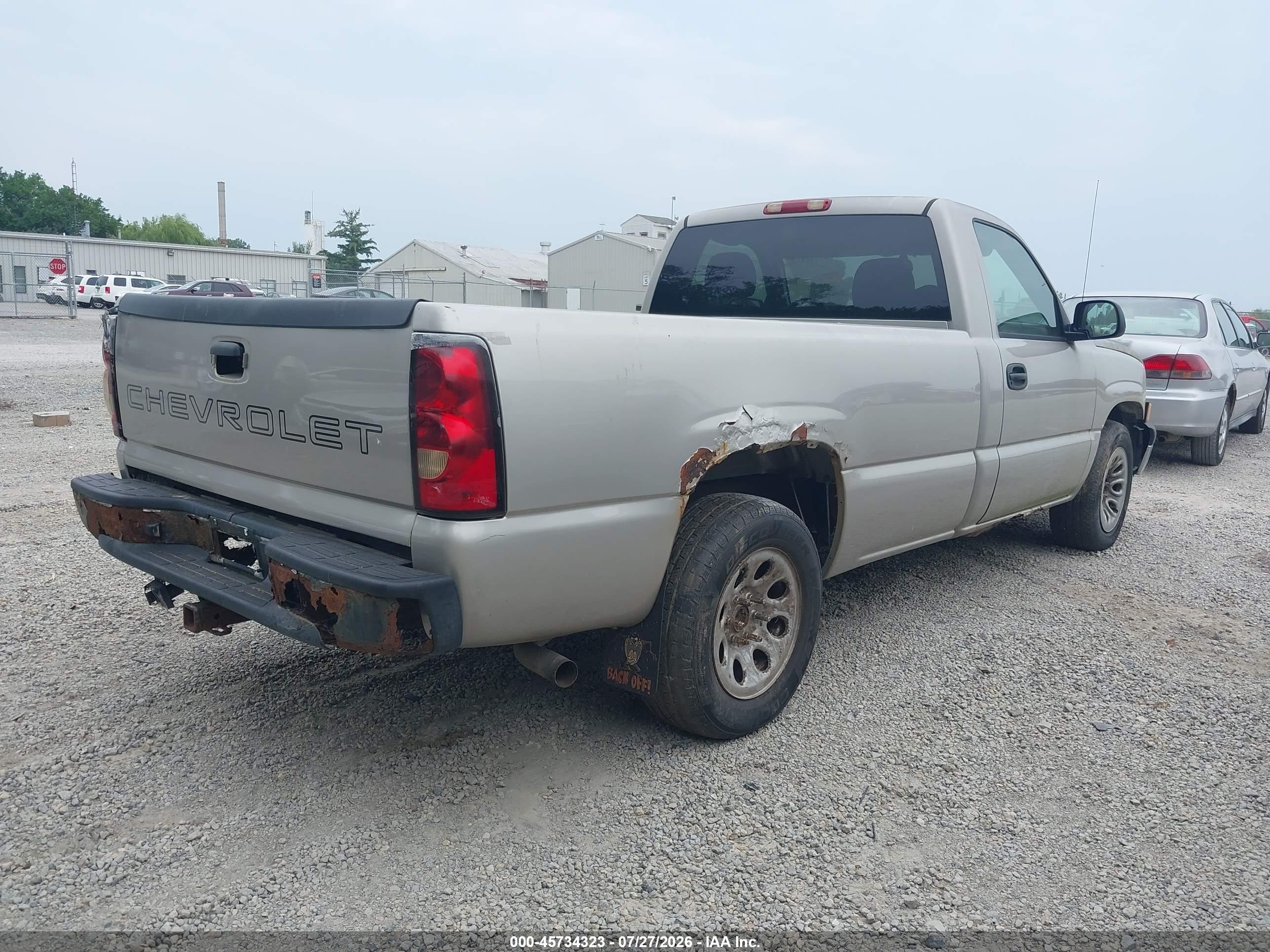 2006 Chevrolet Silverado 1500 Work Truck Tan vin: 1GCEC14X36Z147539