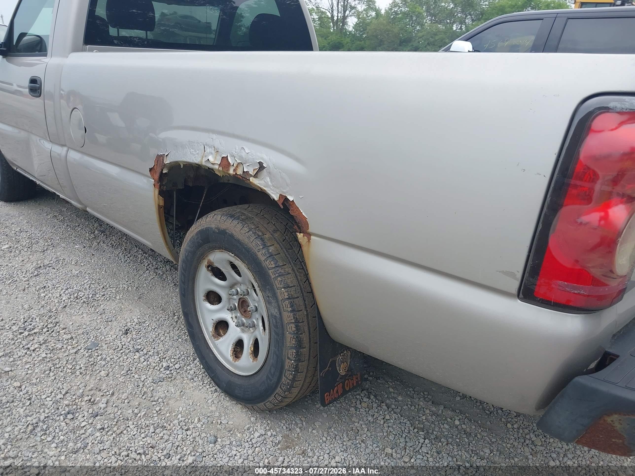 2006 Chevrolet Silverado 1500 Work Truck Tan vin: 1GCEC14X36Z147539