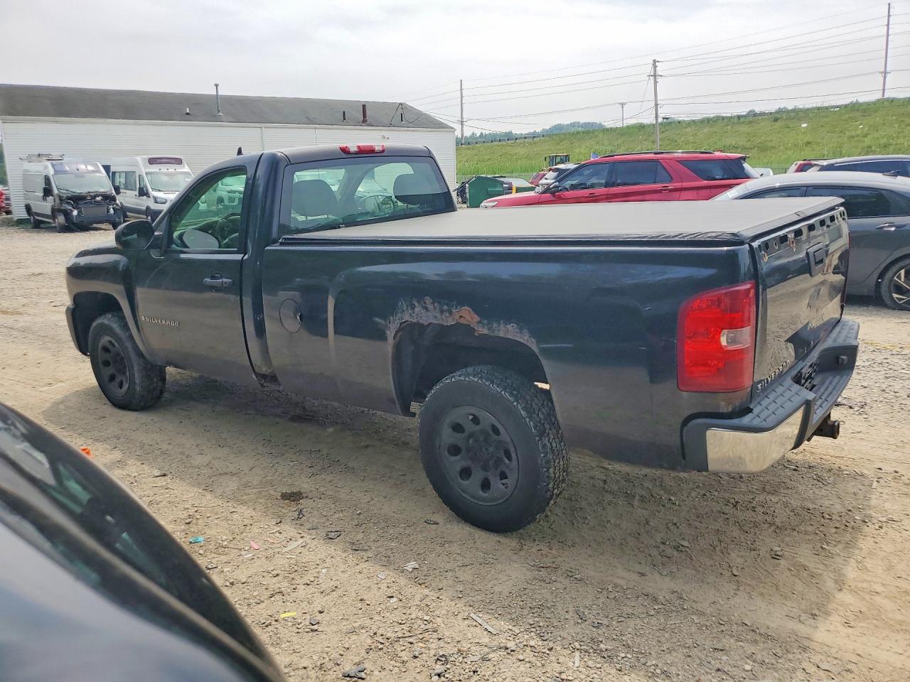 2007 Chevrolet Silverado C1500 Classic Черный vin: 1GCEC14X37Z640056