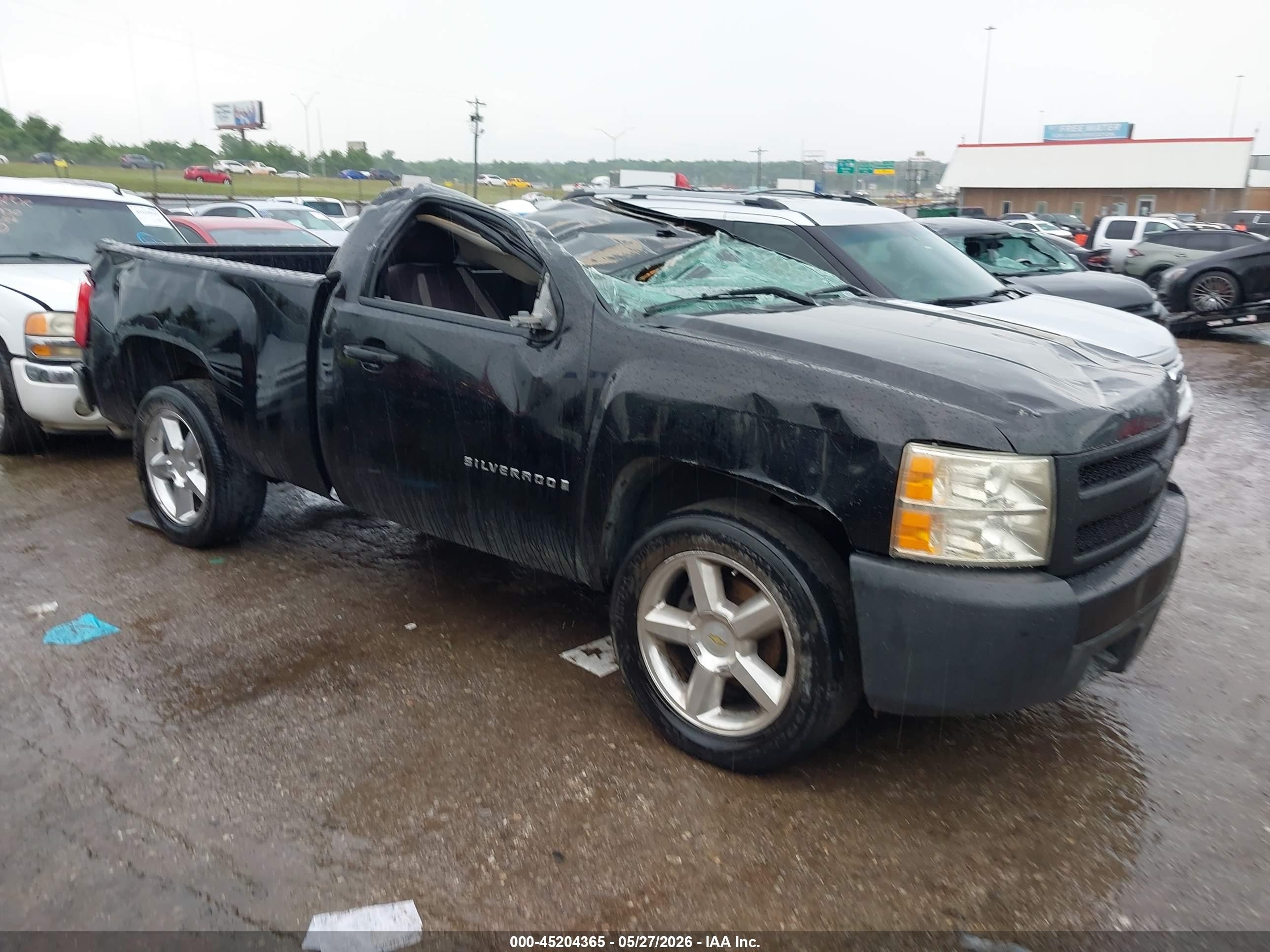 2008 Chevrolet Silverado 1500 Work Truck Black vin: 1GCEC14X38Z162013