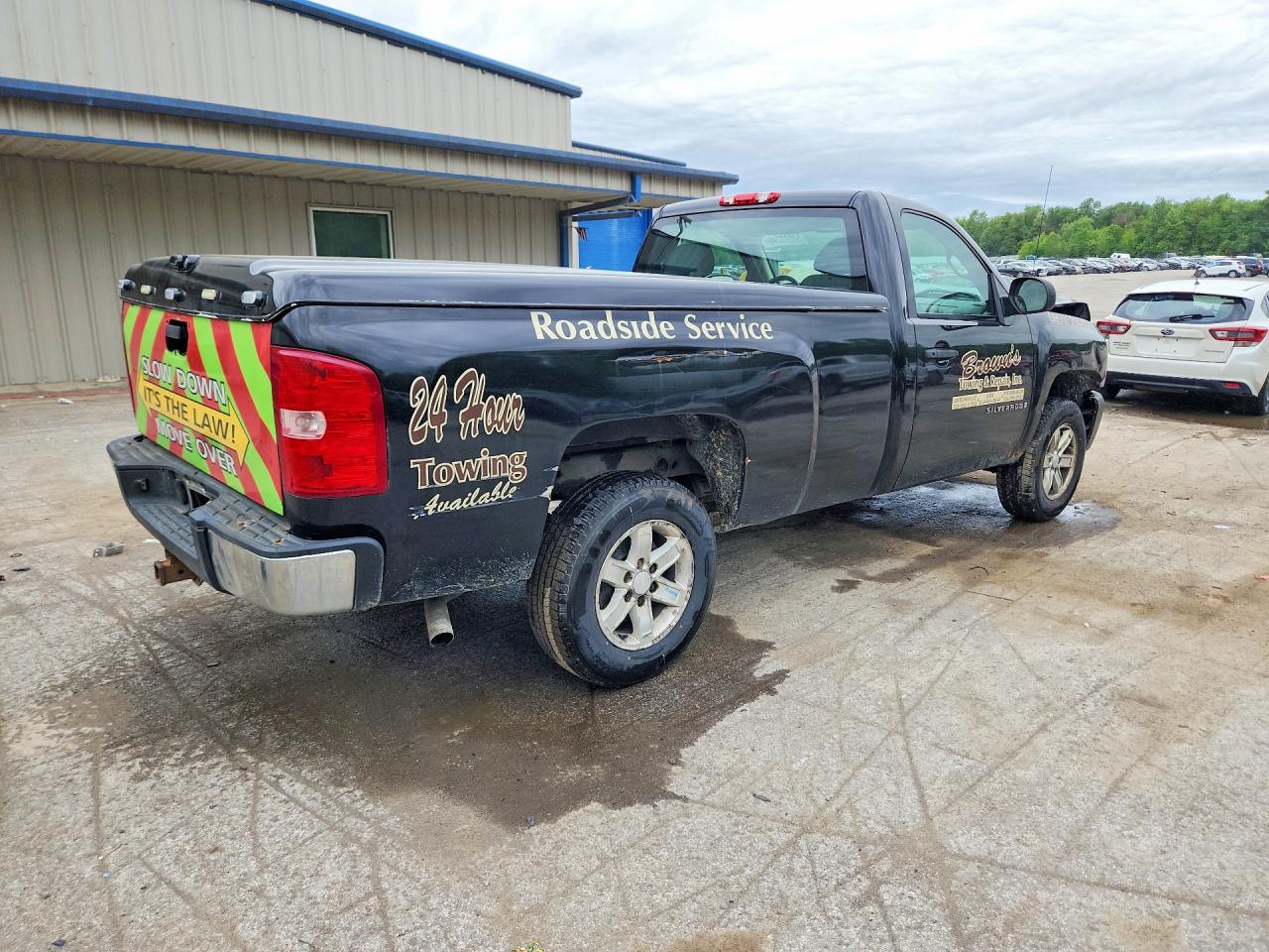 2008 Chevrolet Silverado C1500 Black vin: 1GCEC14X38Z185839