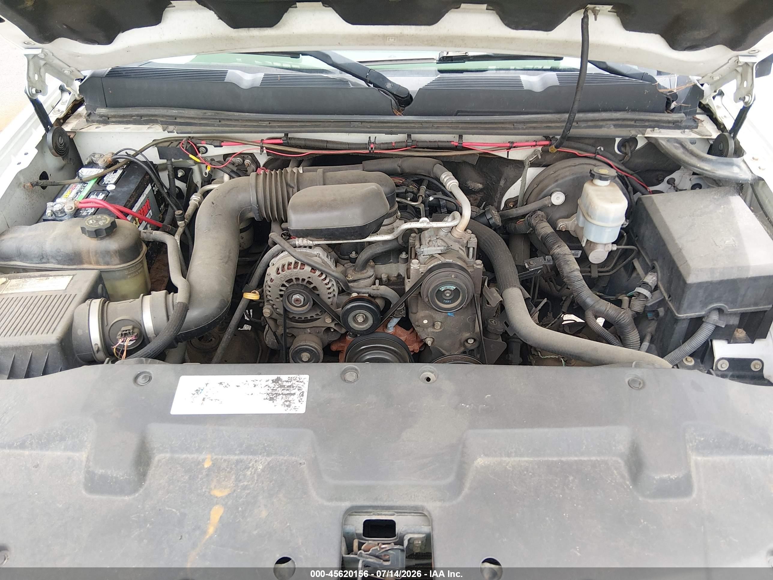 2008 Chevrolet Silverado 1500 Work Truck White vin: 1GCEC14X38Z239284