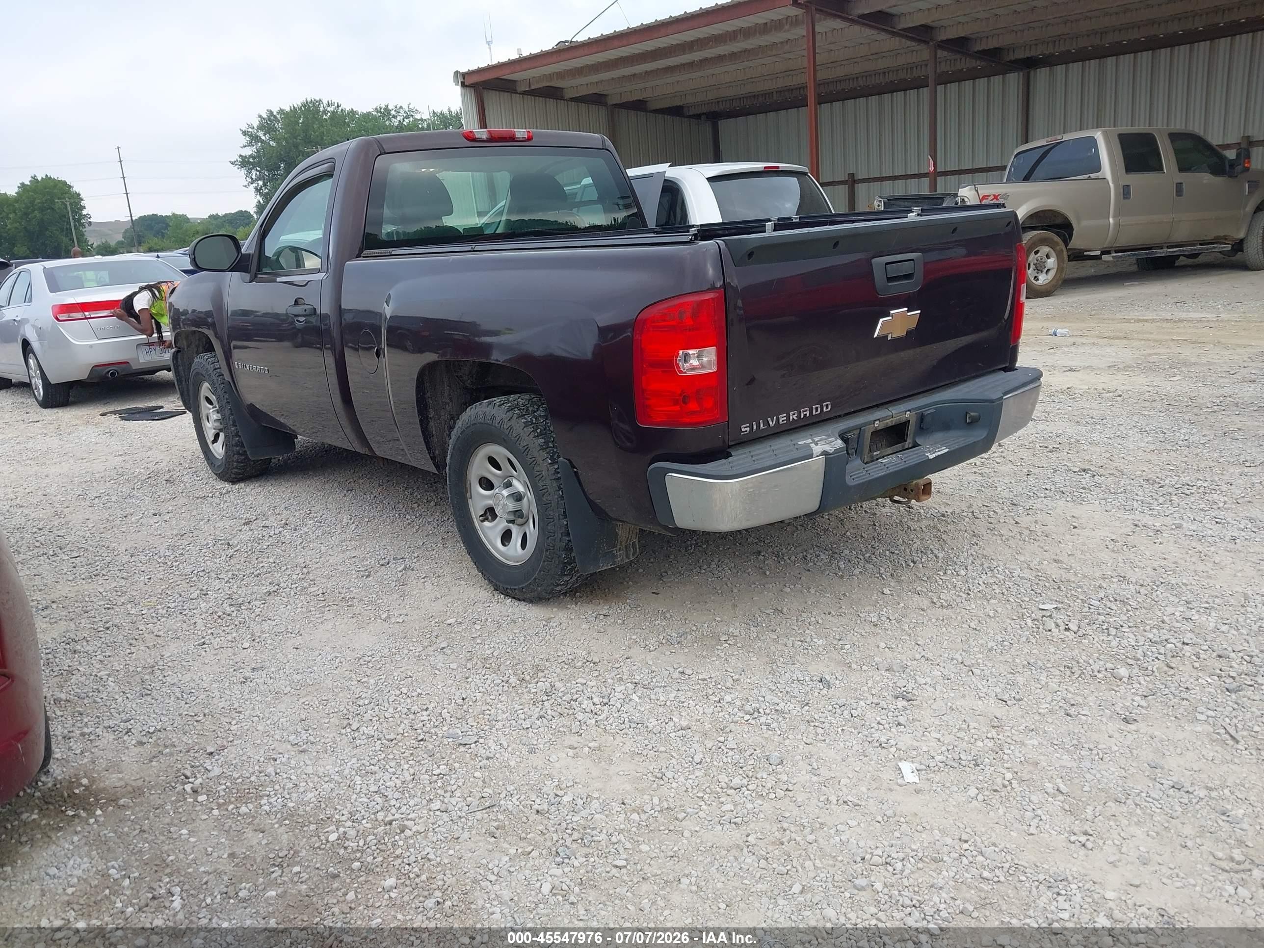 2009 Chevrolet Silverado 1500 Work Truck Purple vin: 1GCEC14X39Z115453