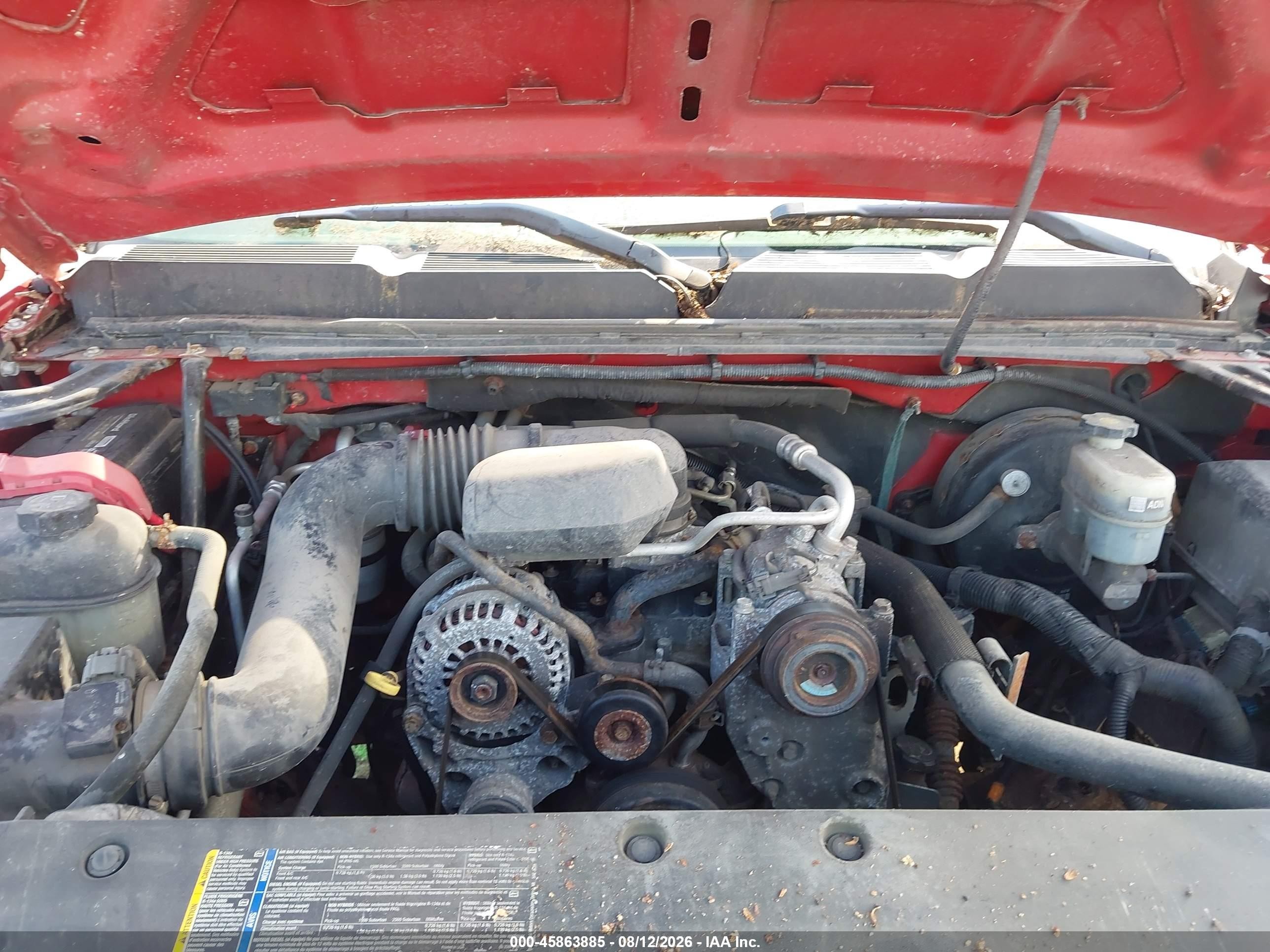 2009 Chevrolet Silverado 1500 Work Truck Красный vin: 1GCEC14X39Z147285