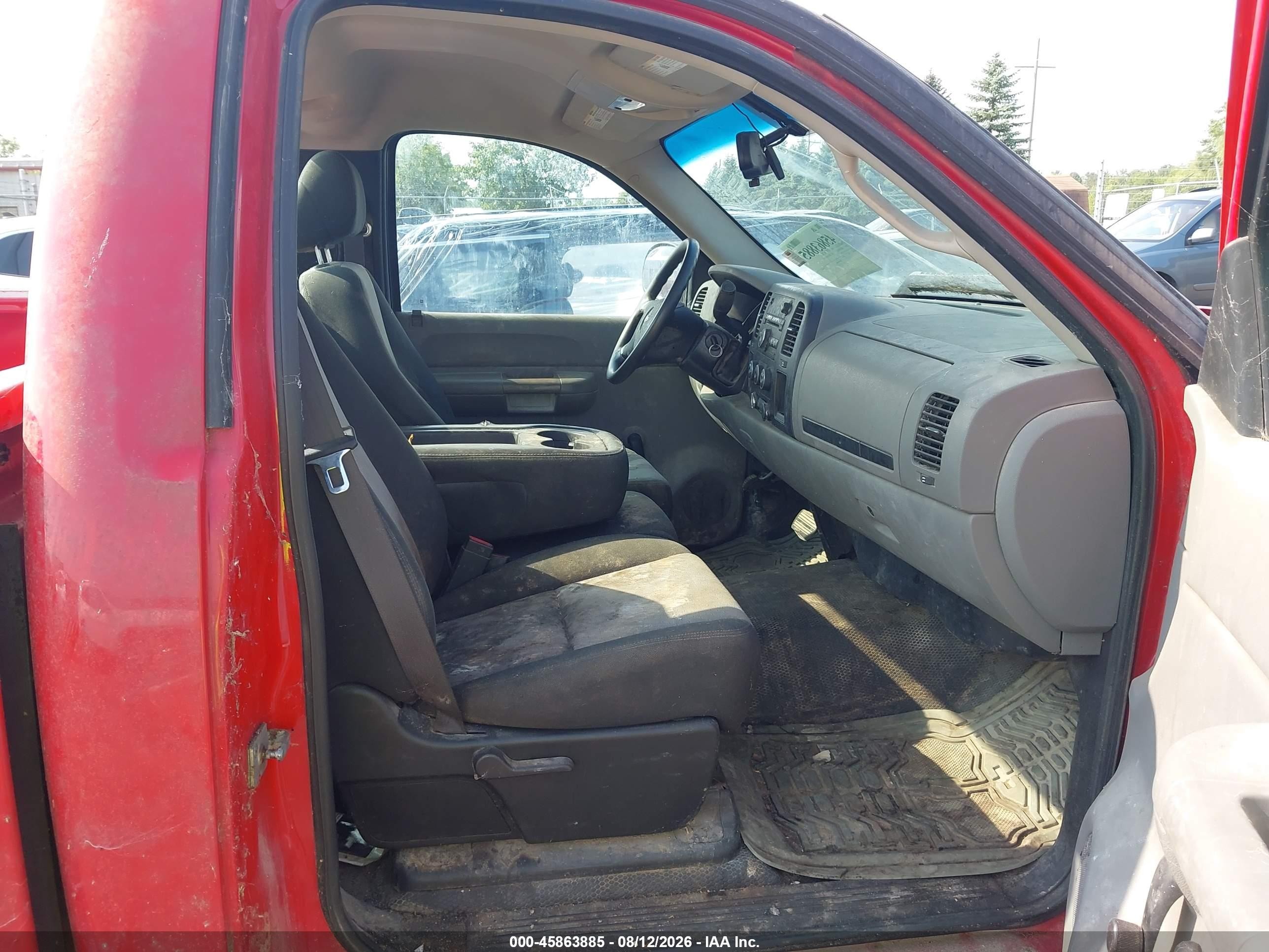 2009 Chevrolet Silverado 1500 Work Truck Красный vin: 1GCEC14X39Z147285