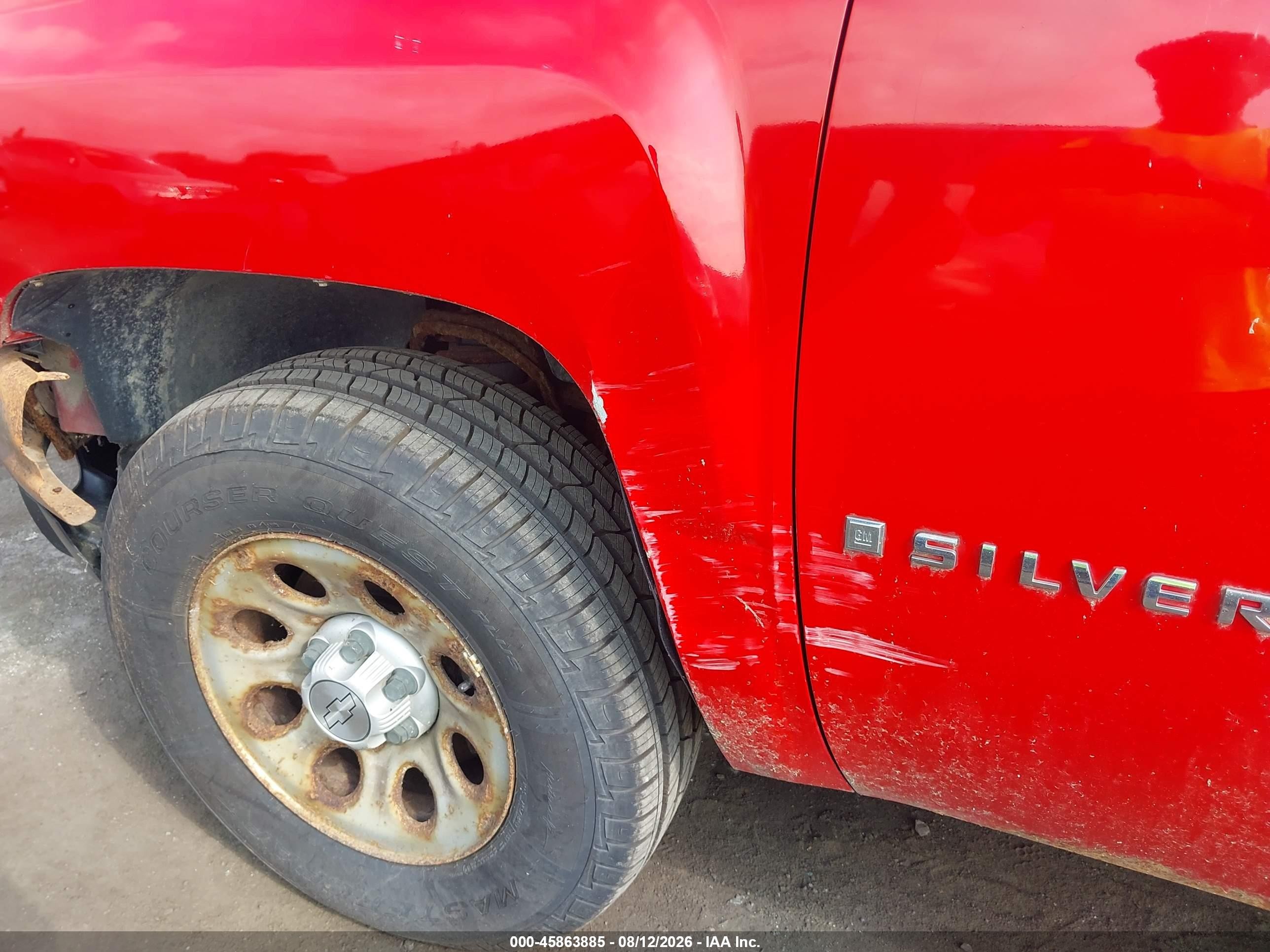 2009 Chevrolet Silverado 1500 Work Truck Красный vin: 1GCEC14X39Z147285