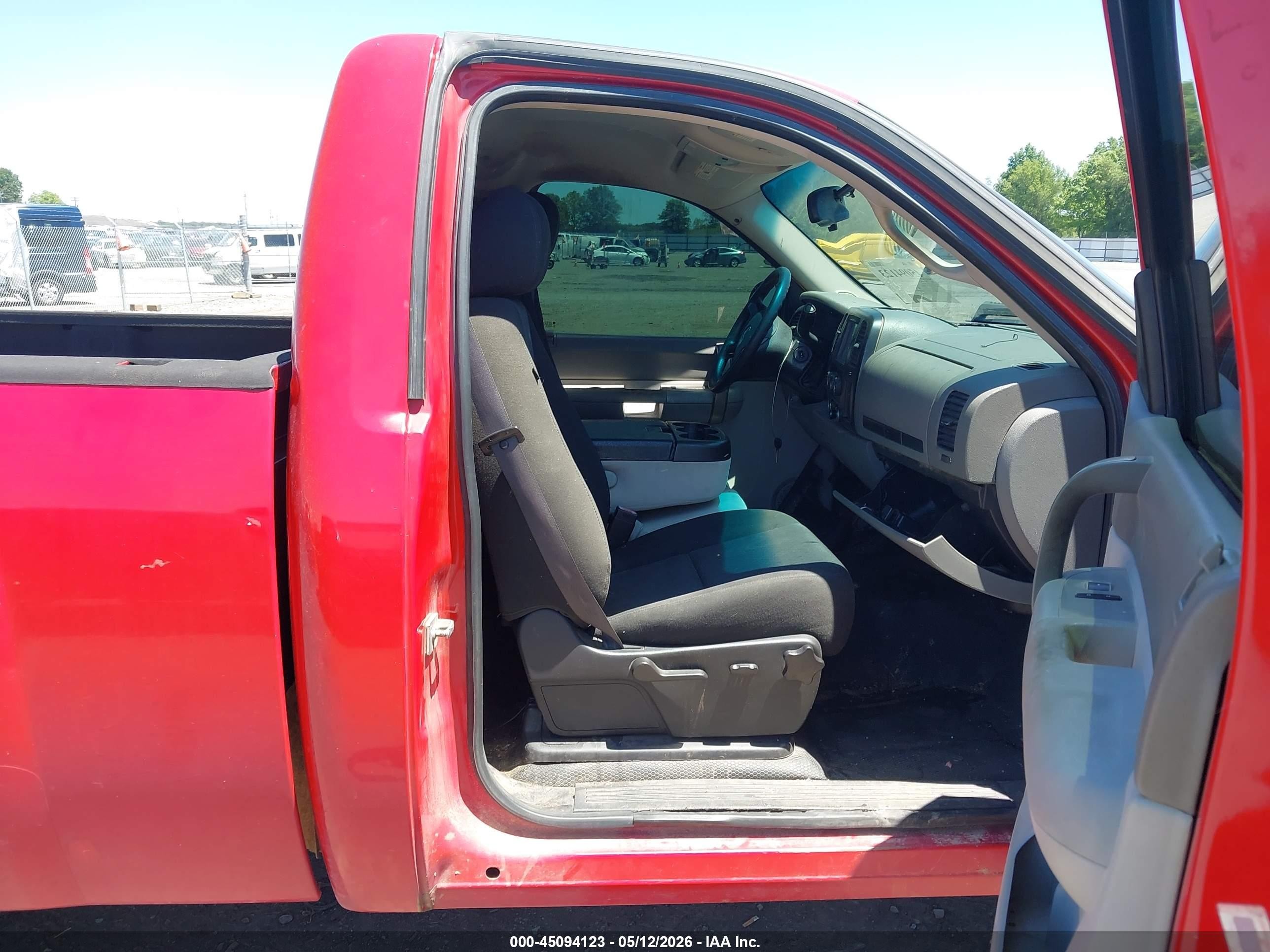 2009 Chevrolet Silverado 1500 Work Truck Red vin: 1GCEC14X39Z147979