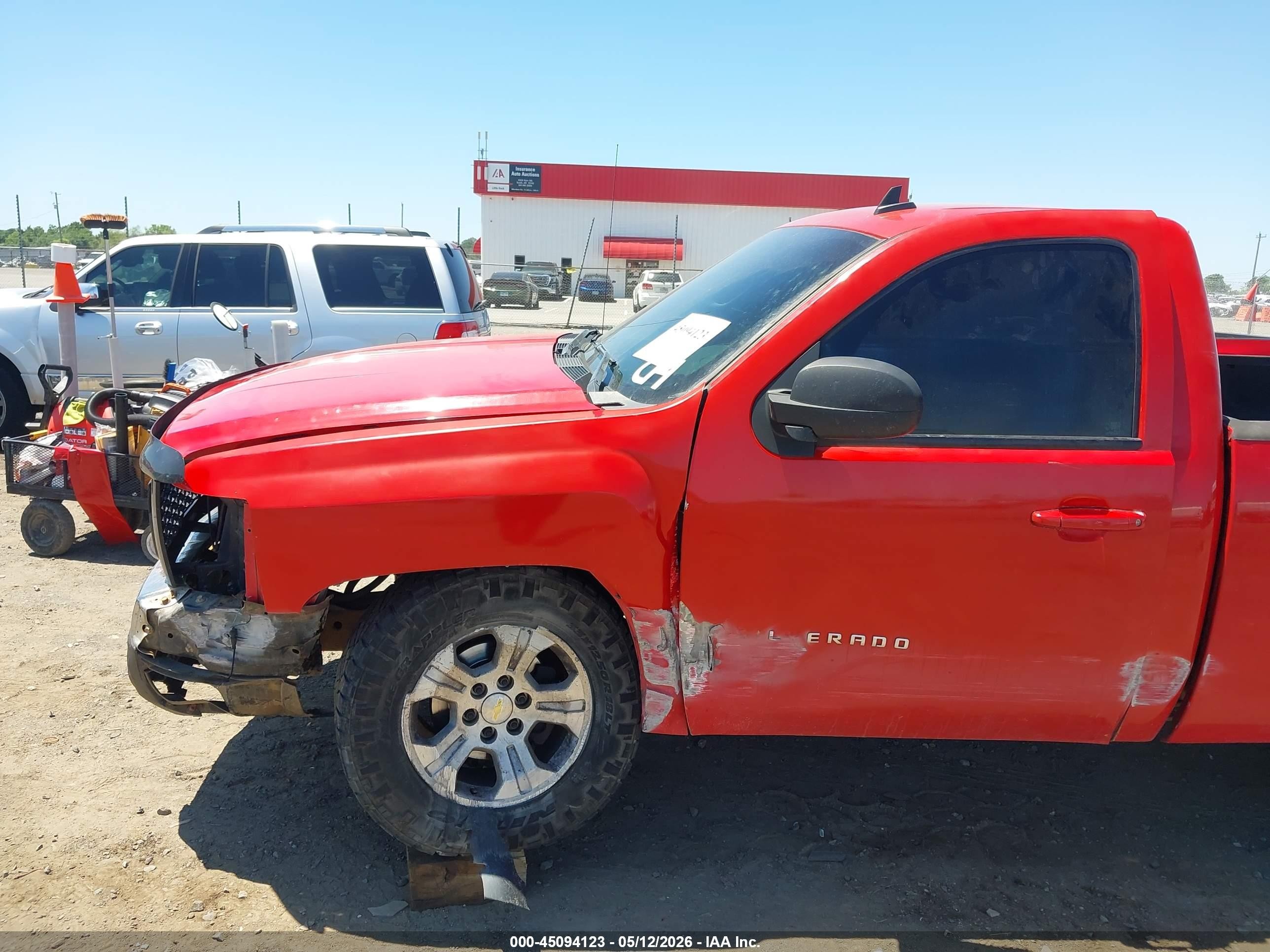 2009 Chevrolet Silverado 1500 Work Truck Red vin: 1GCEC14X39Z147979