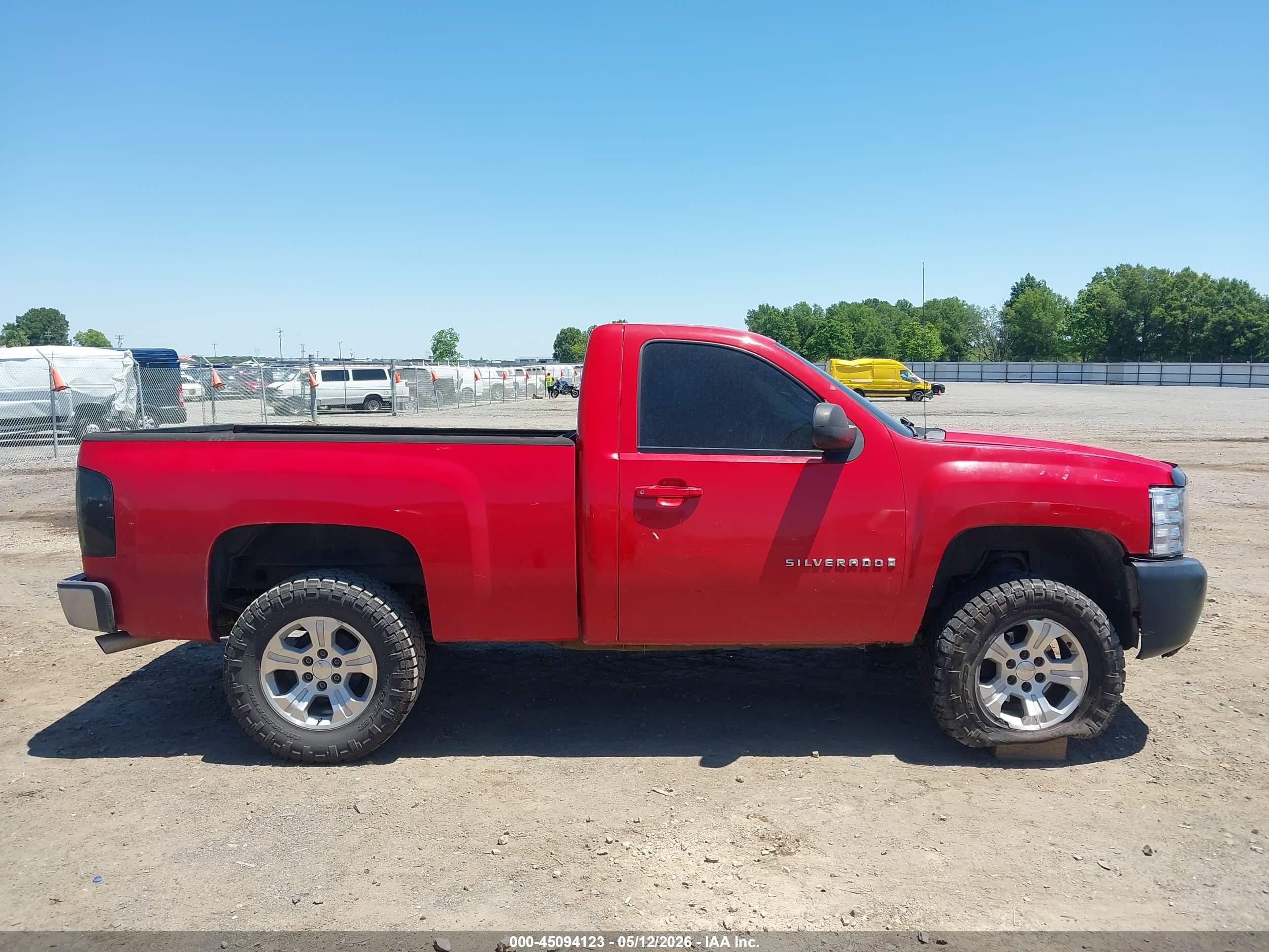 2009 Chevrolet Silverado 1500 Work Truck Red vin: 1GCEC14X39Z147979
