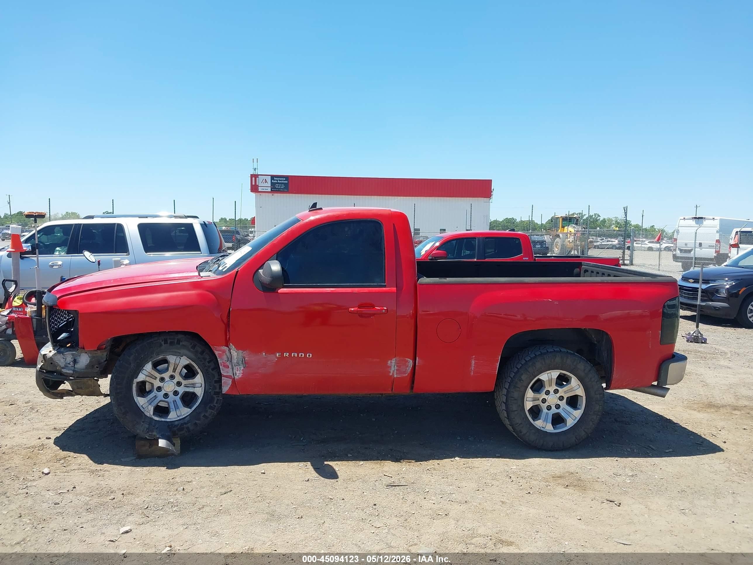 2009 Chevrolet Silverado 1500 Work Truck Red vin: 1GCEC14X39Z147979