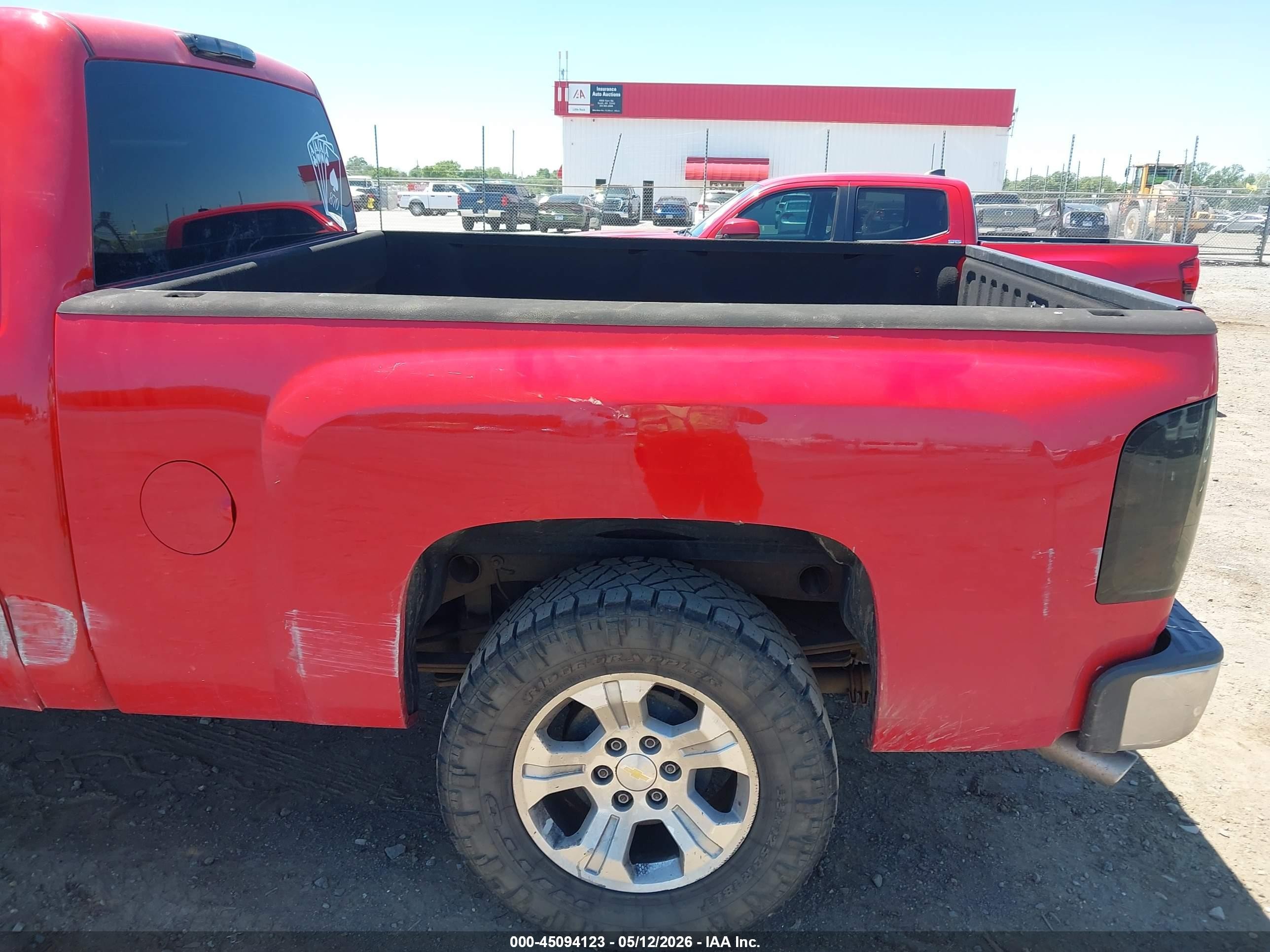 2009 Chevrolet Silverado 1500 Work Truck Red vin: 1GCEC14X39Z147979