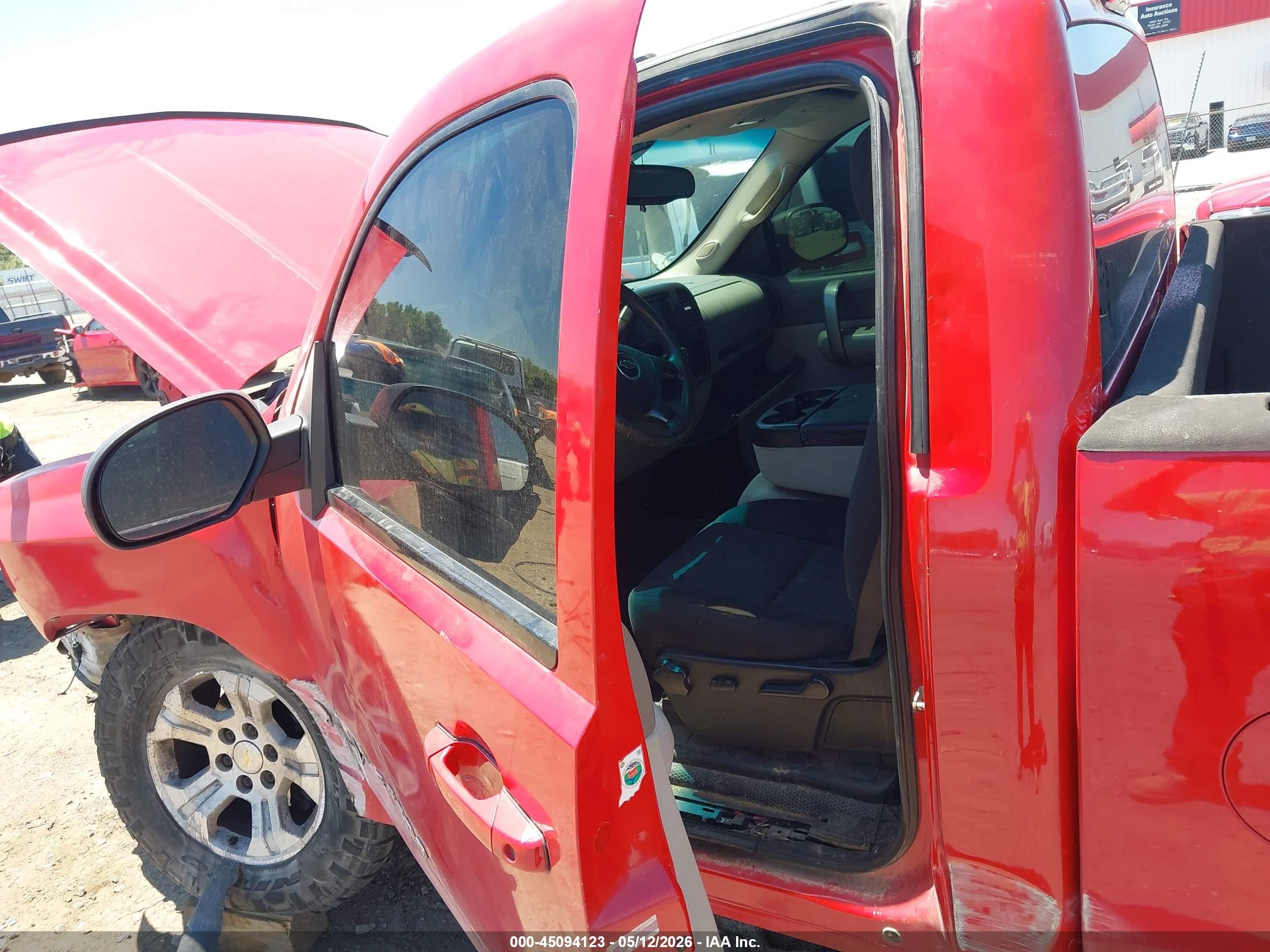 2009 Chevrolet Silverado 1500 Work Truck Red vin: 1GCEC14X39Z147979