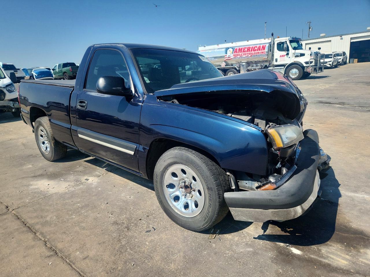 2005 Chevrolet Silverado C1500 Синий vin: 1GCEC14X45Z292409
