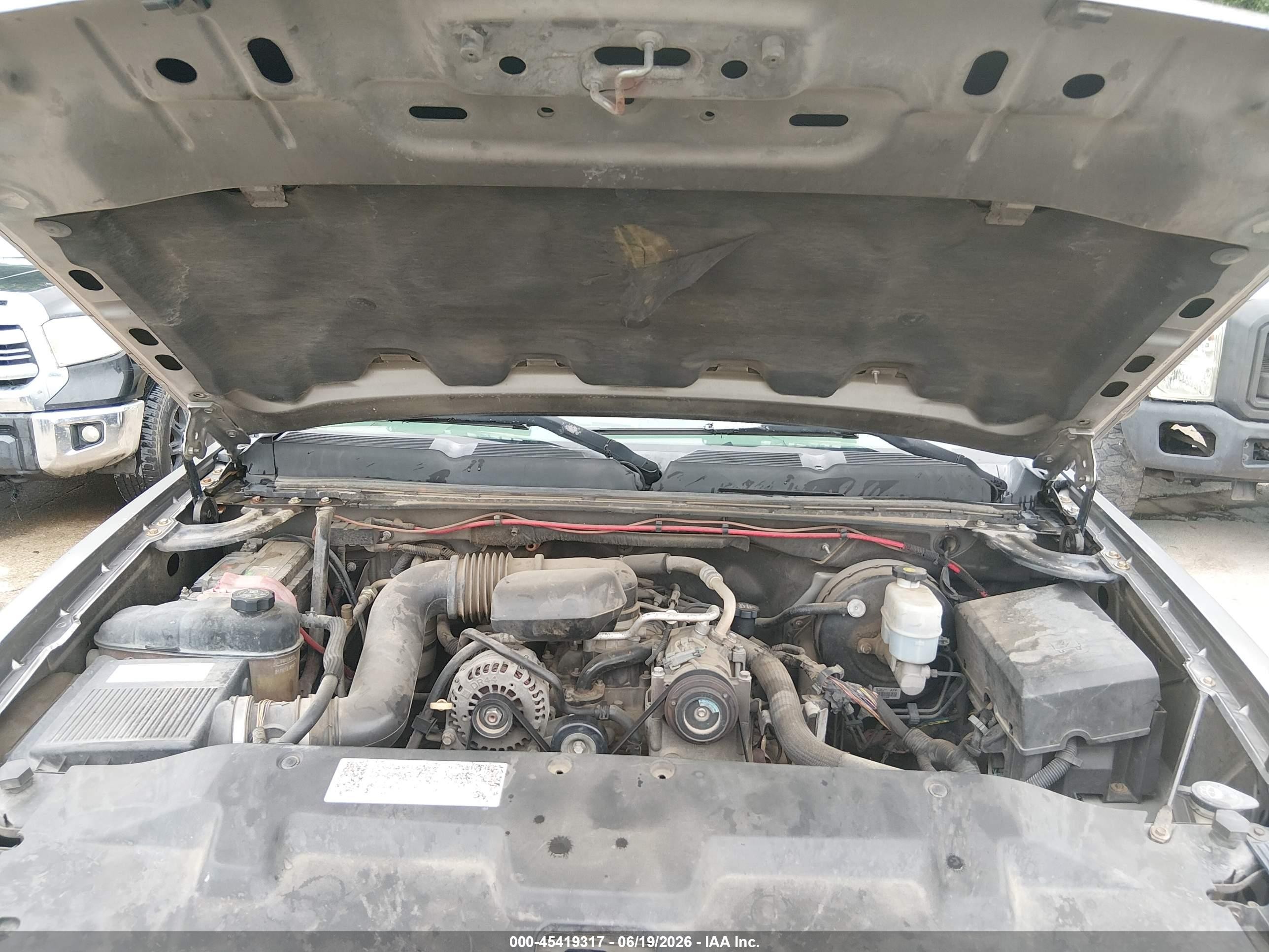 2008 Chevrolet Silverado 1500 Work Truck Gray vin: 1GCEC14X48Z178897