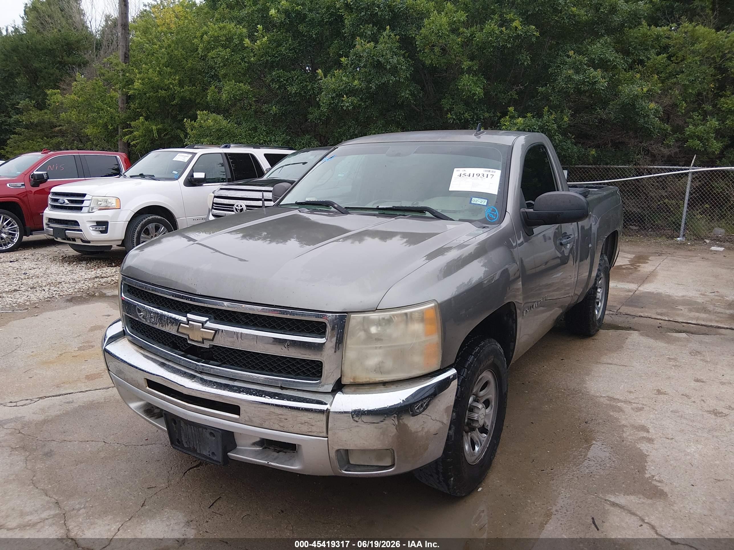 2008 Chevrolet Silverado 1500 Work Truck Gray vin: 1GCEC14X48Z178897
