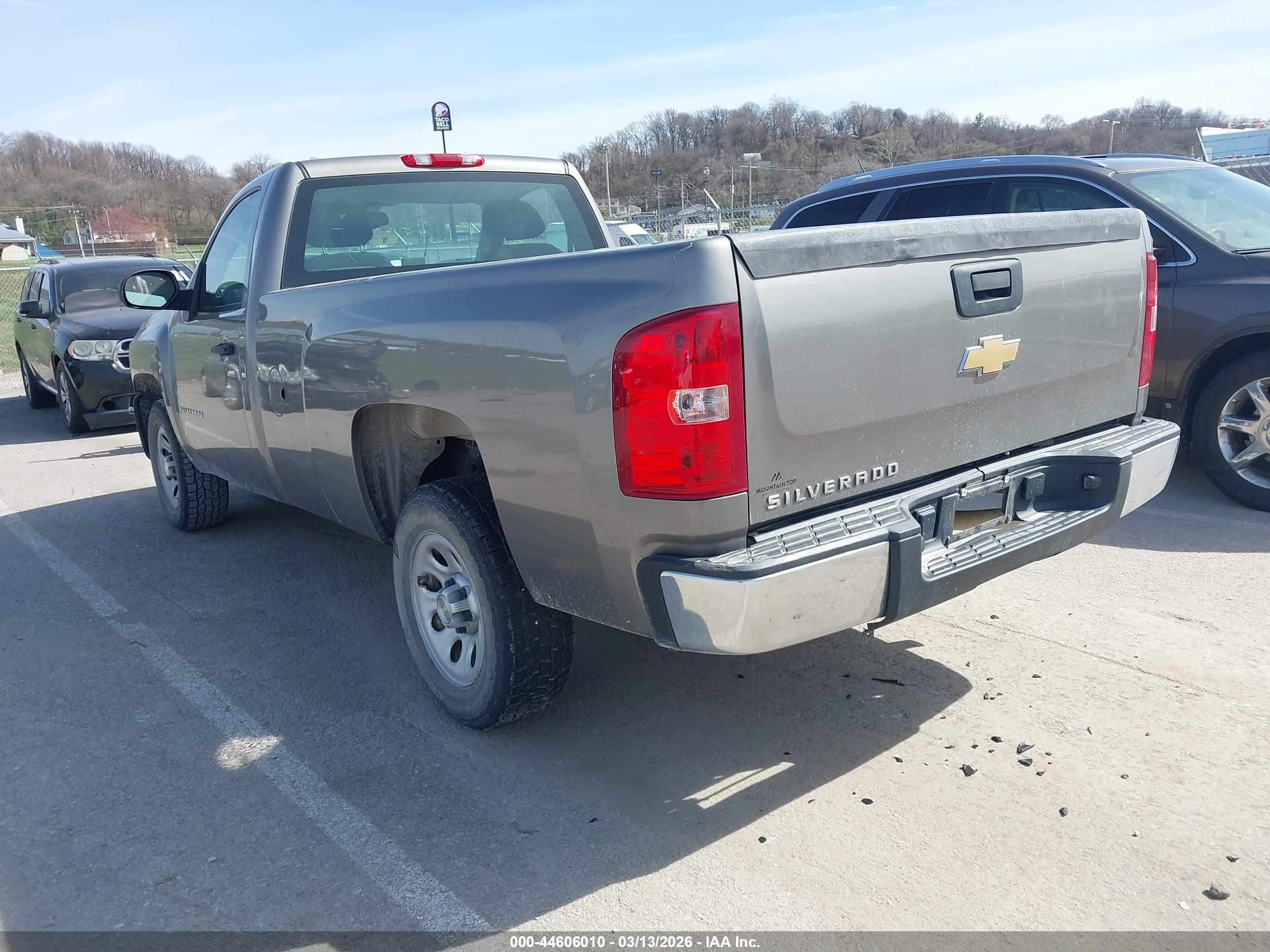 2008 Chevrolet Silverado 1500 Work Truck Gray vin: 1GCEC14X48Z273122