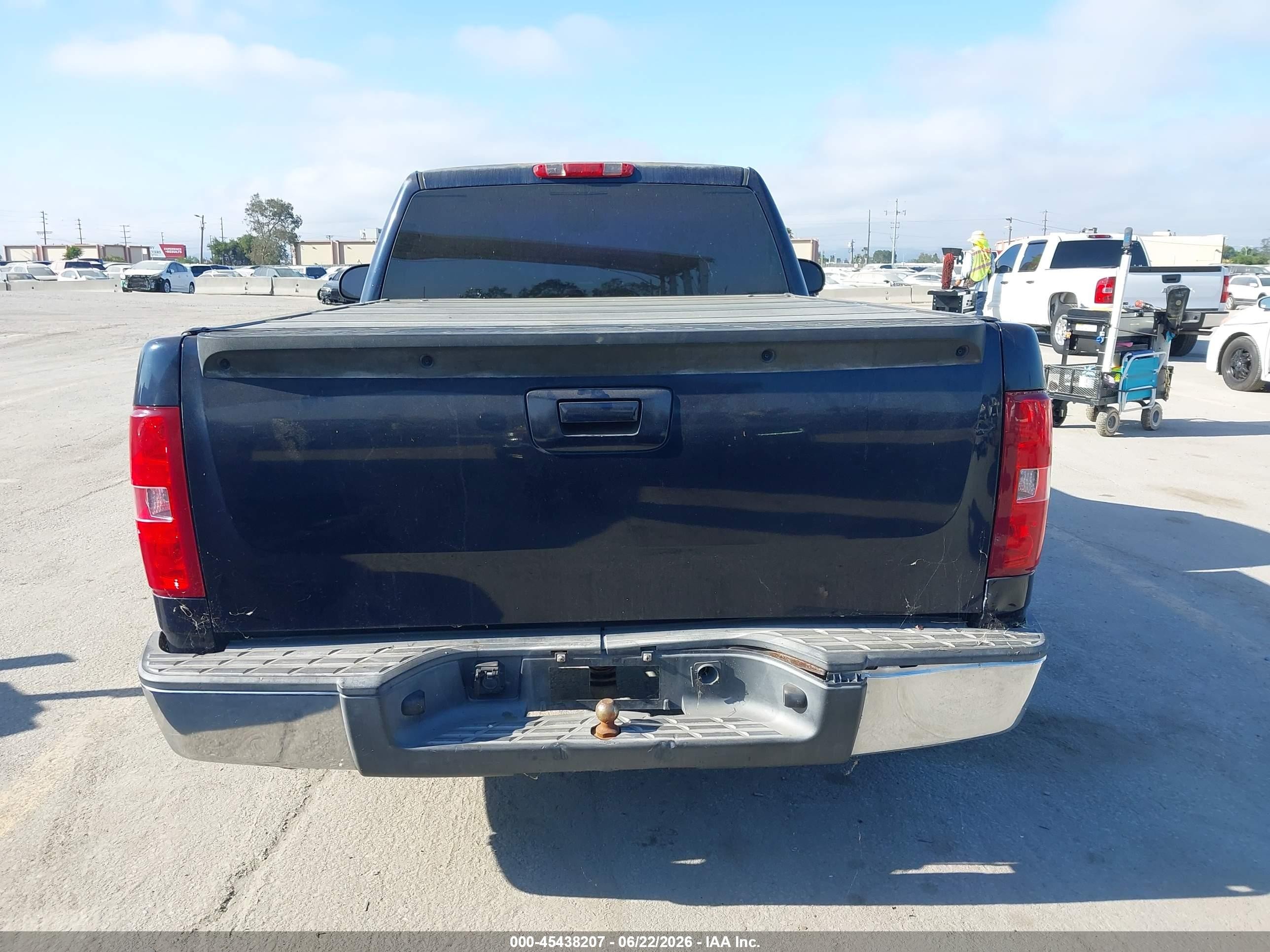 2008 Chevrolet Silverado 1500 Work Truck Dark Blue vin: 1GCEC14X48Z303283