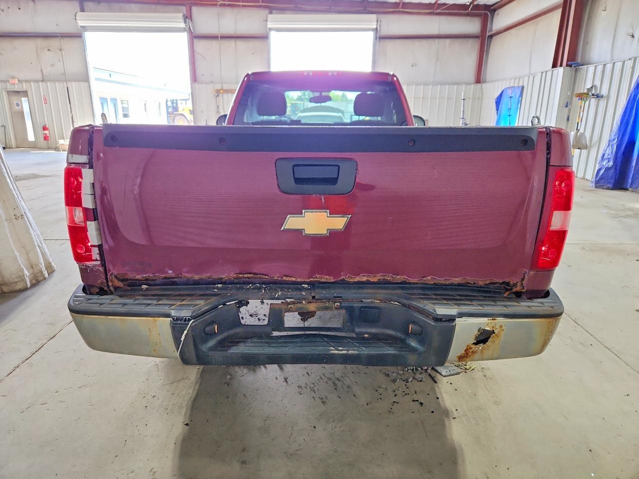 2009 Chevrolet Silverado C1500 Burgundy vin: 1GCEC14X49Z114148