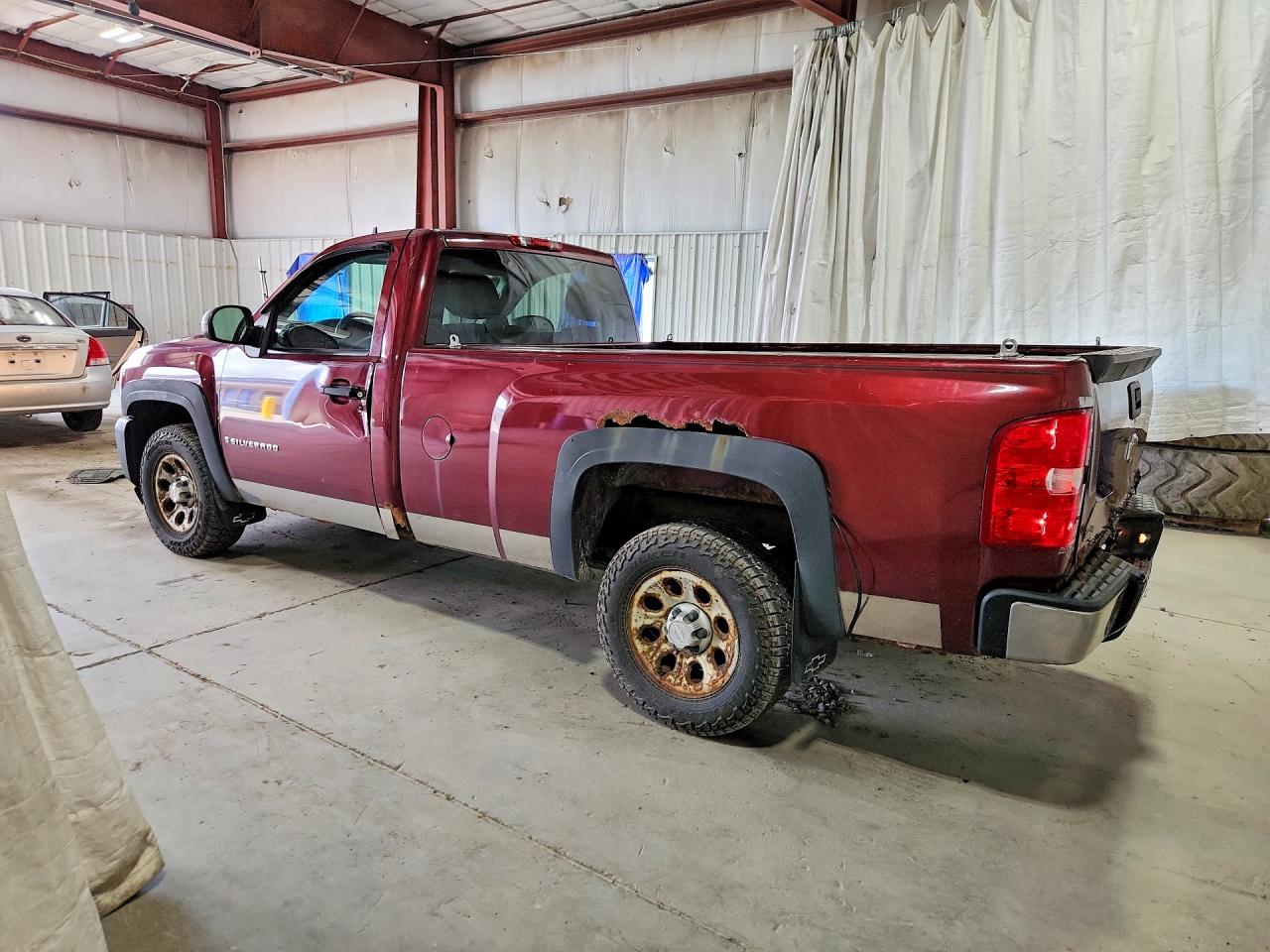 2009 Chevrolet Silverado C1500 Burgundy vin: 1GCEC14X49Z114148