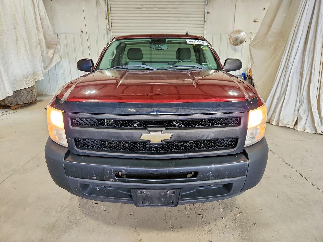 2009 Chevrolet Silverado C1500 Burgundy vin: 1GCEC14X49Z114148