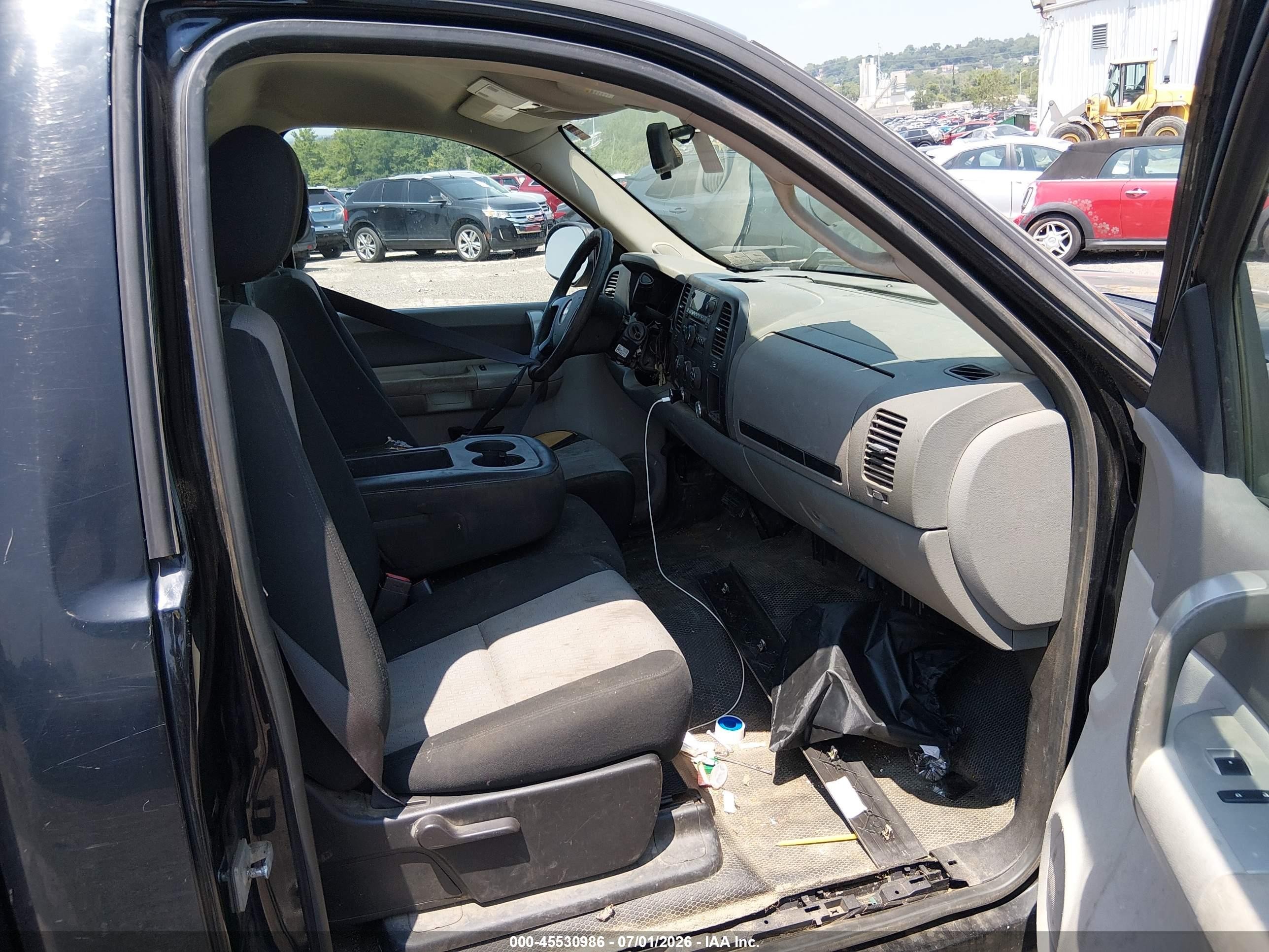 2009 Chevrolet Silverado 1500 Work Truck Black vin: 1GCEC14X49Z188119