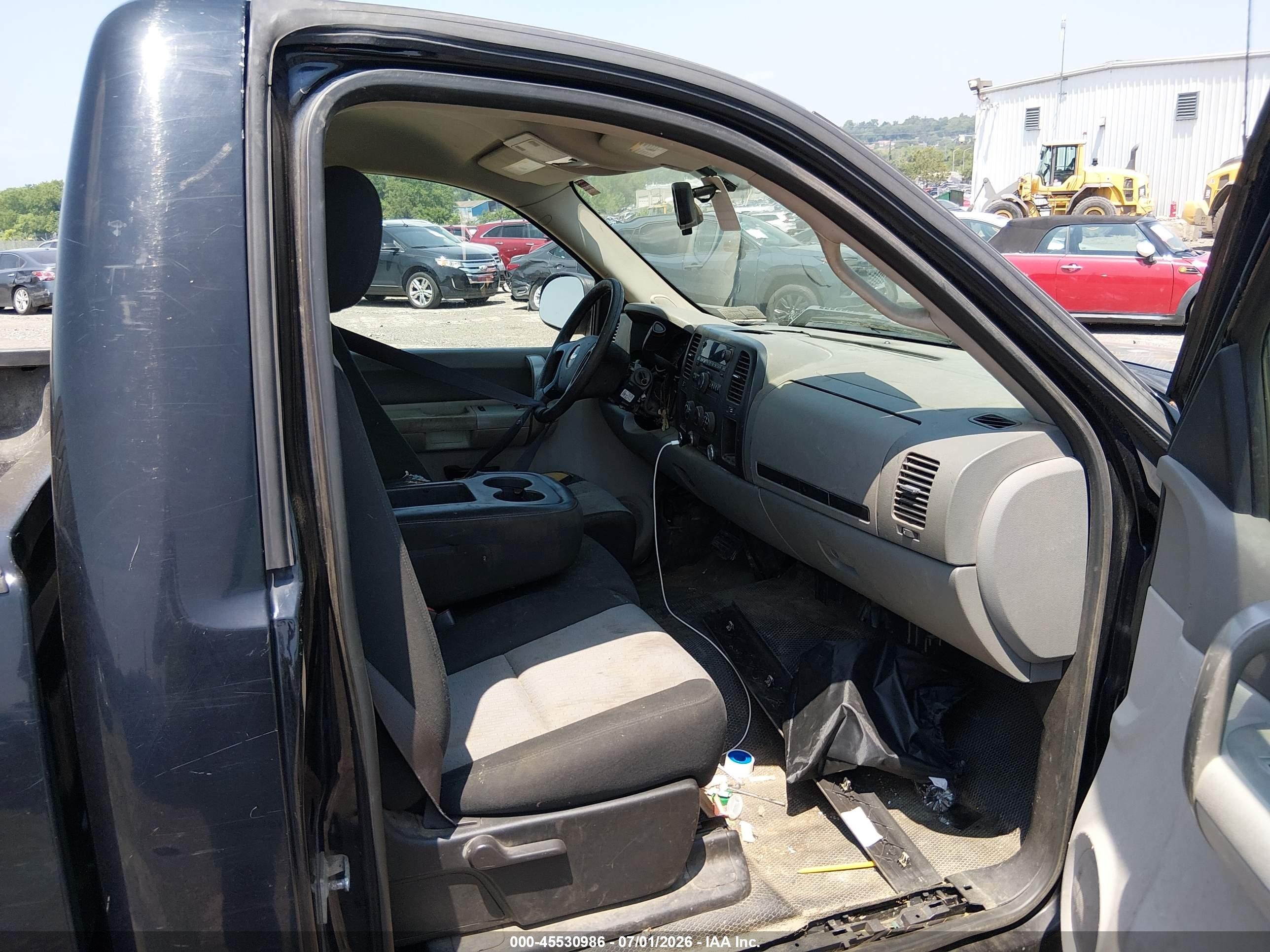 2009 Chevrolet Silverado 1500 Work Truck Black vin: 1GCEC14X49Z188119