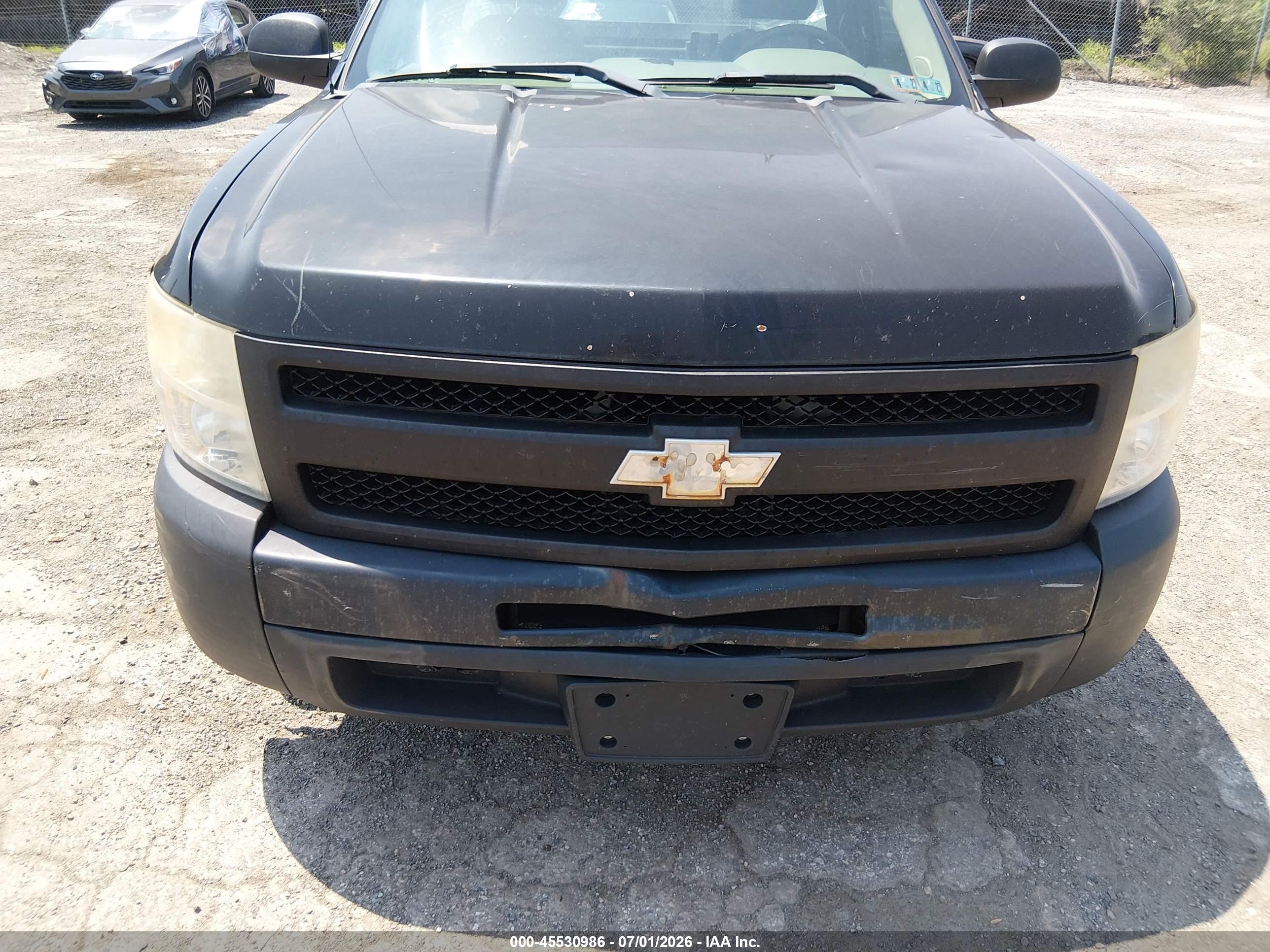2009 Chevrolet Silverado 1500 Work Truck Black vin: 1GCEC14X49Z188119