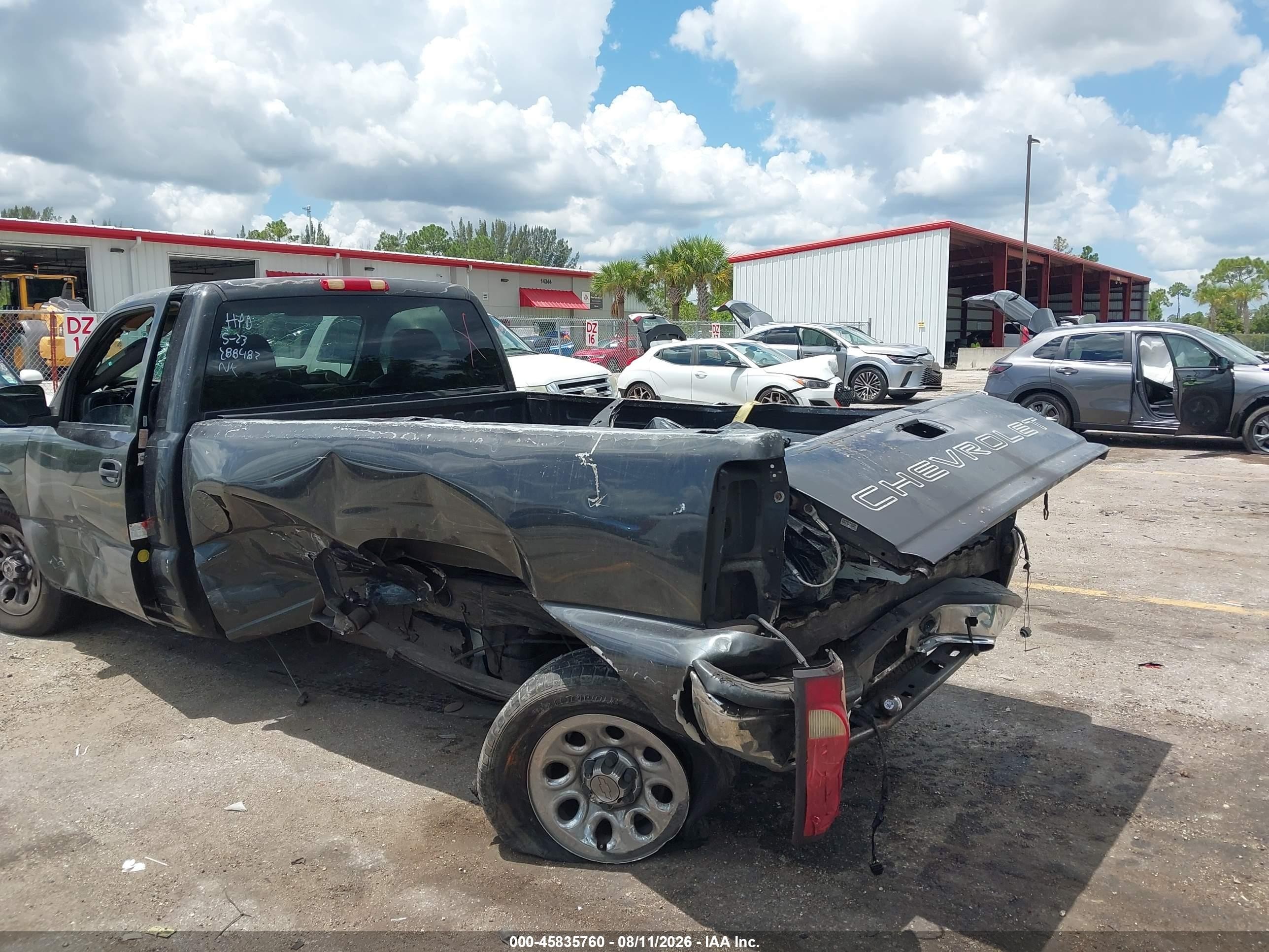 2005 Chevrolet Silverado 1500   Black vin: 1GCEC14X55Z288482