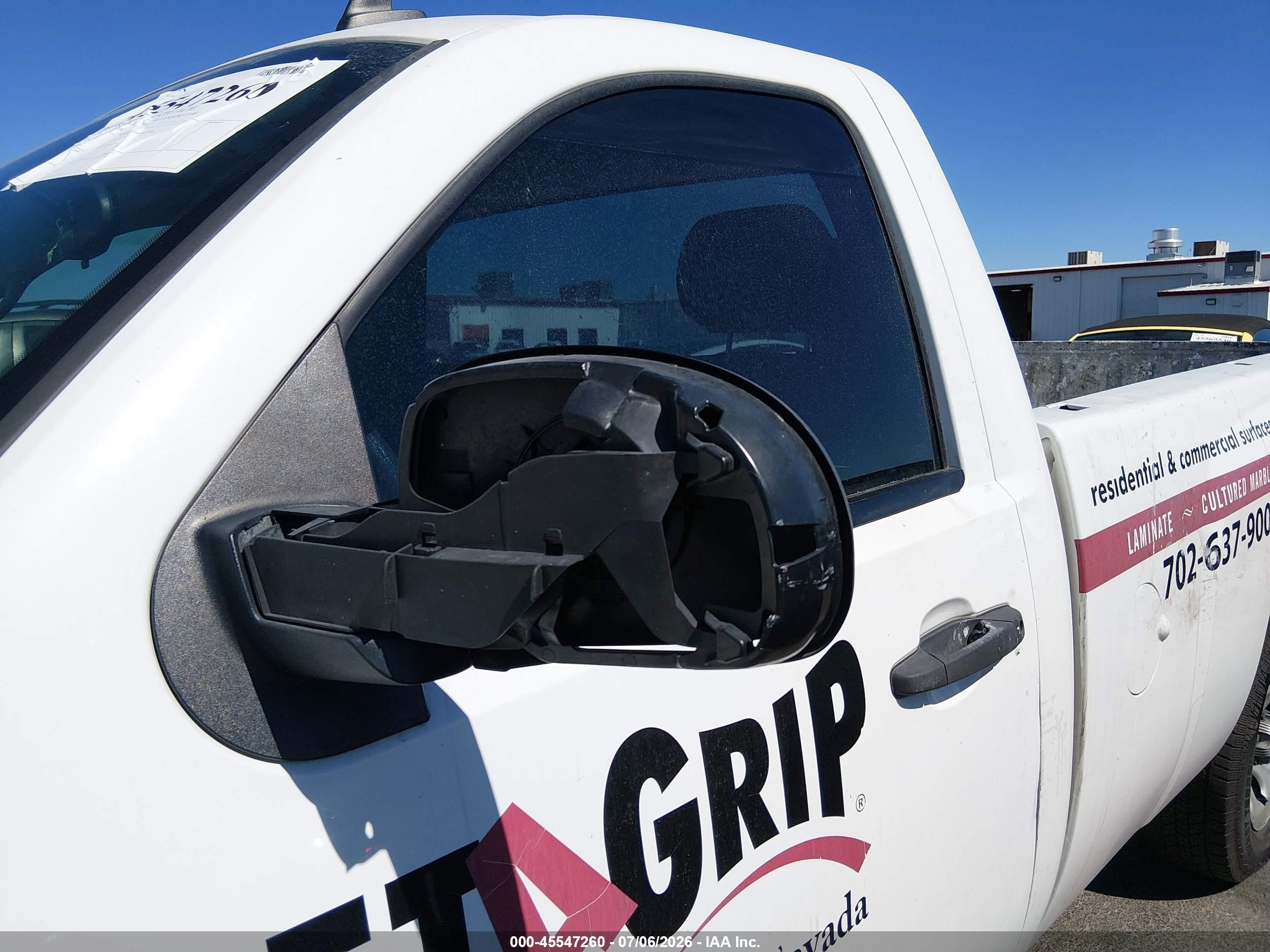 2008 Chevrolet Silverado 1500 Work Truck White vin: 1GCEC14X58Z111631