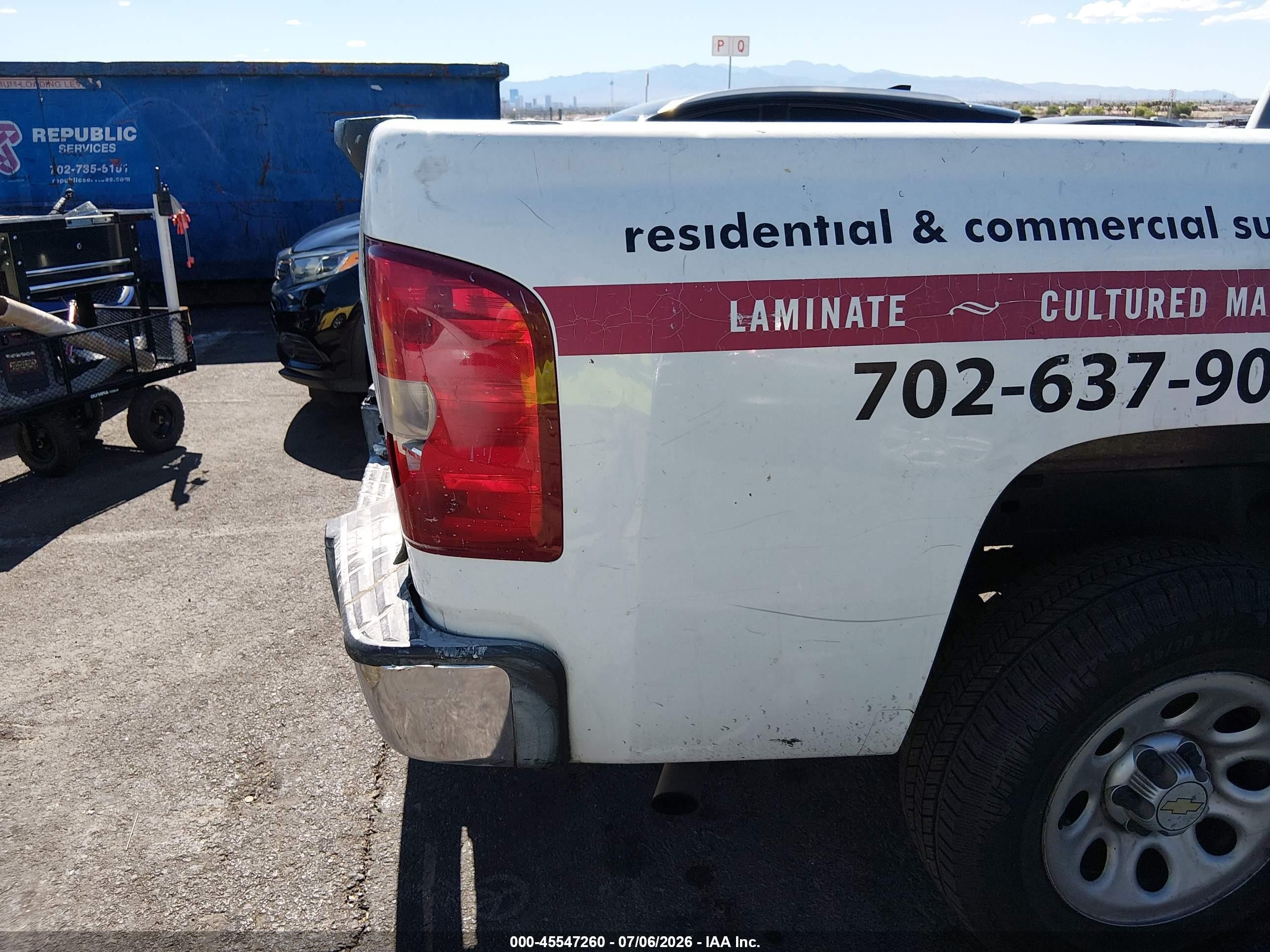 2008 Chevrolet Silverado 1500 Work Truck White vin: 1GCEC14X58Z111631