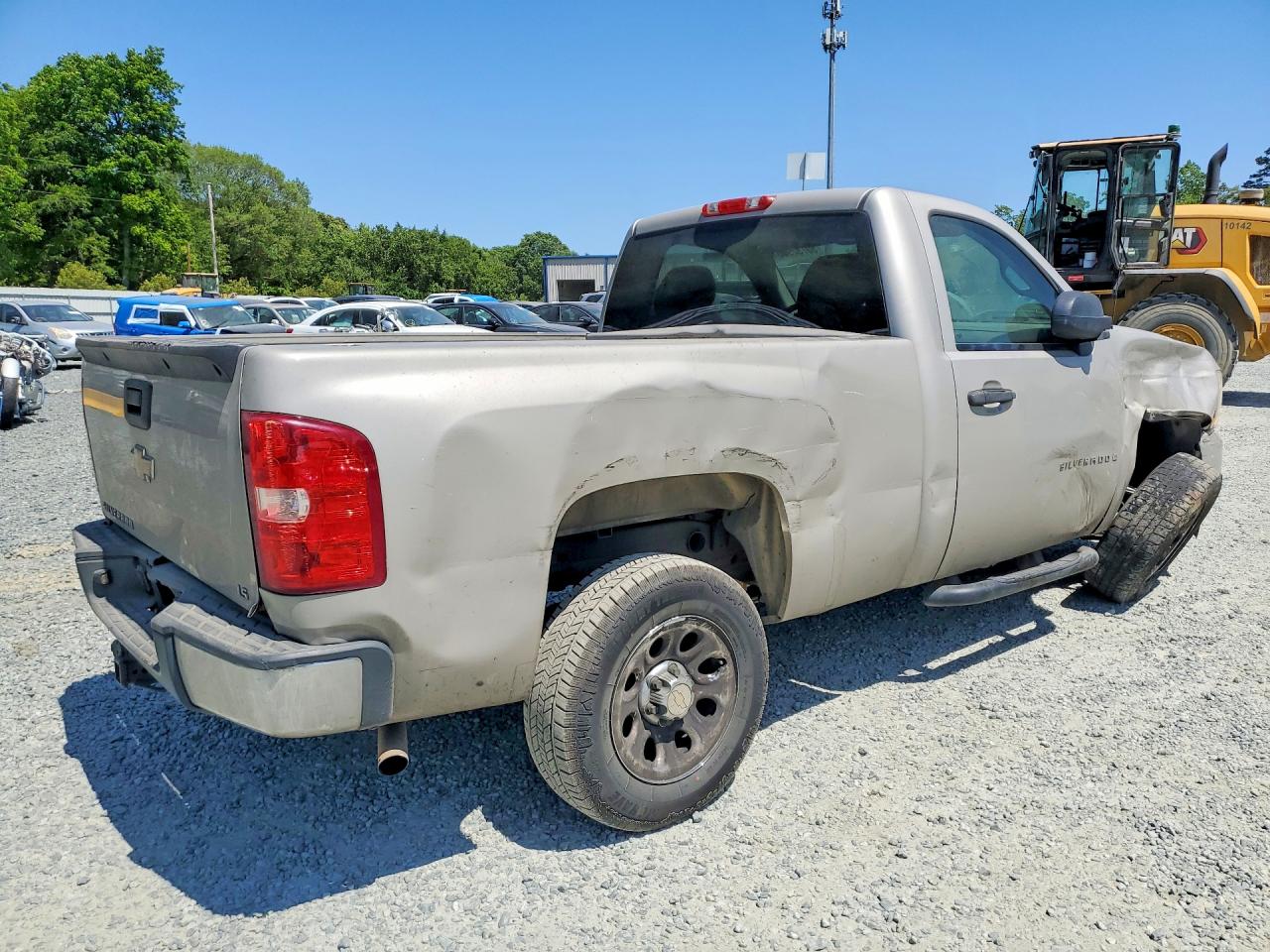 2008 Chevrolet Silverado C1500 Серый vin: 1GCEC14X58Z179492