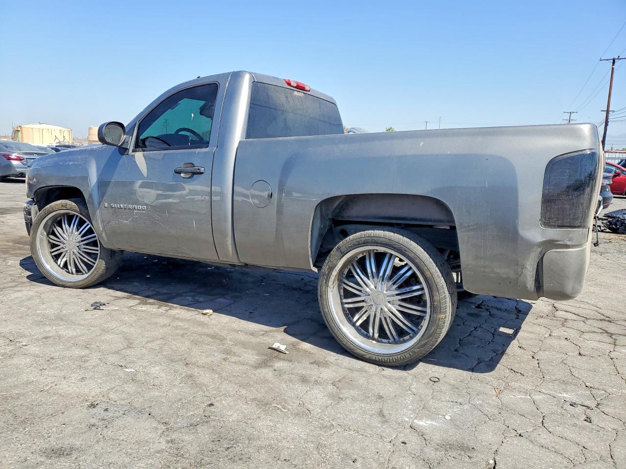 2008 Chevrolet Silverado C1500 Gray vin: 1GCEC14X58Z202883