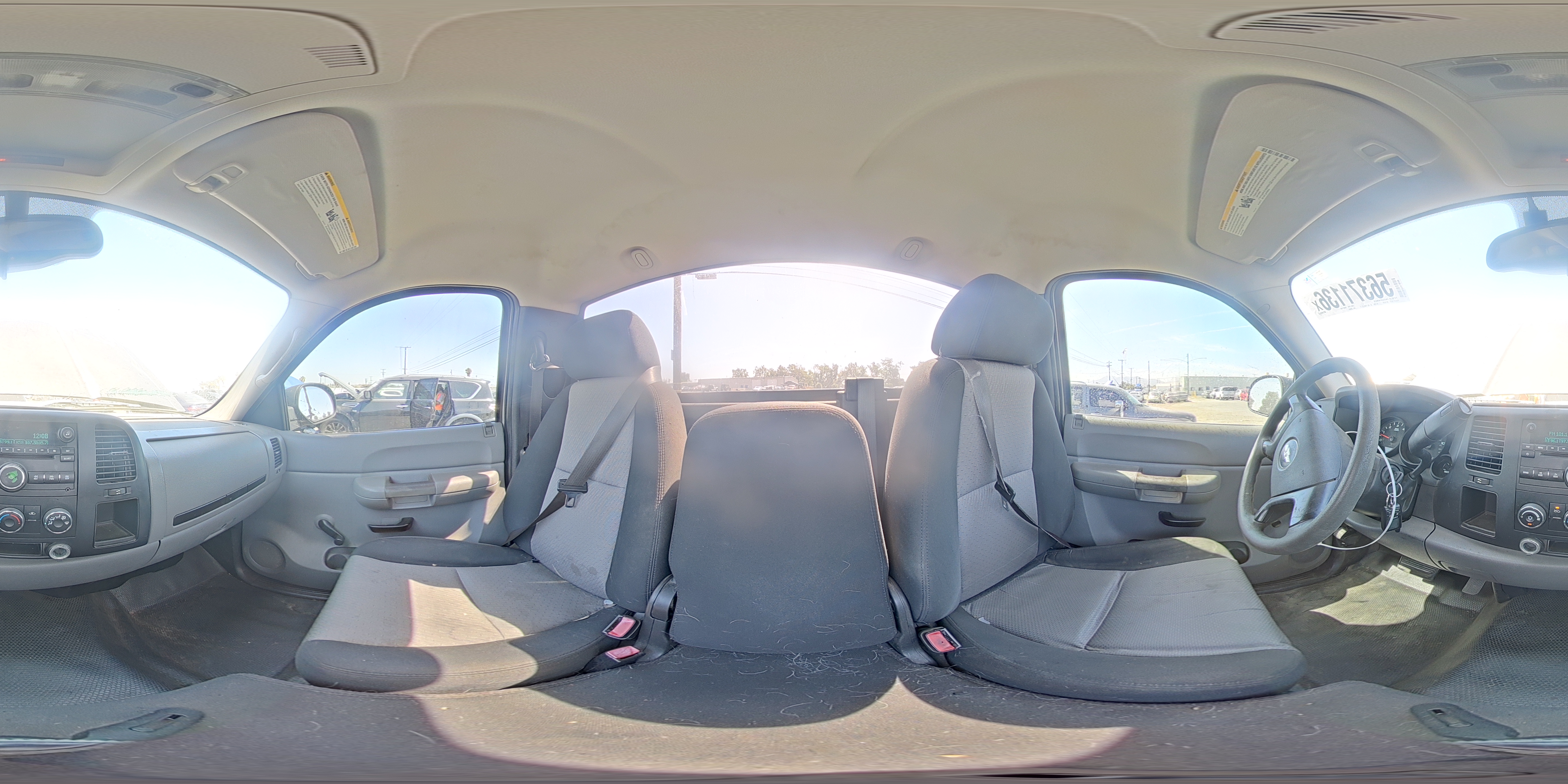 2008 Chevrolet Silverado C1500 Gray vin: 1GCEC14X58Z202883