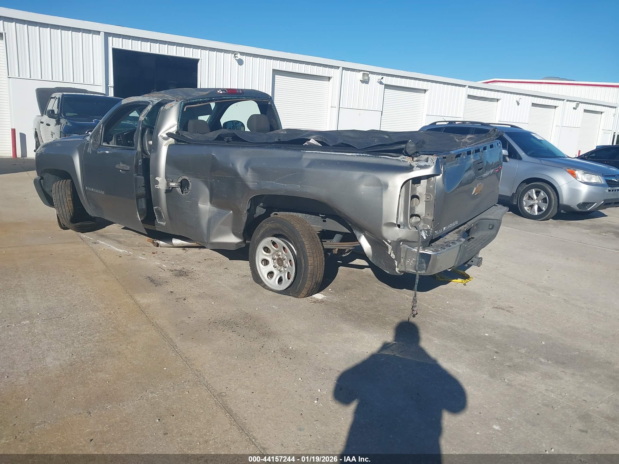 2009 Chevrolet Silverado 1500 Work Truck Gray vin: 1GCEC14X59Z135901