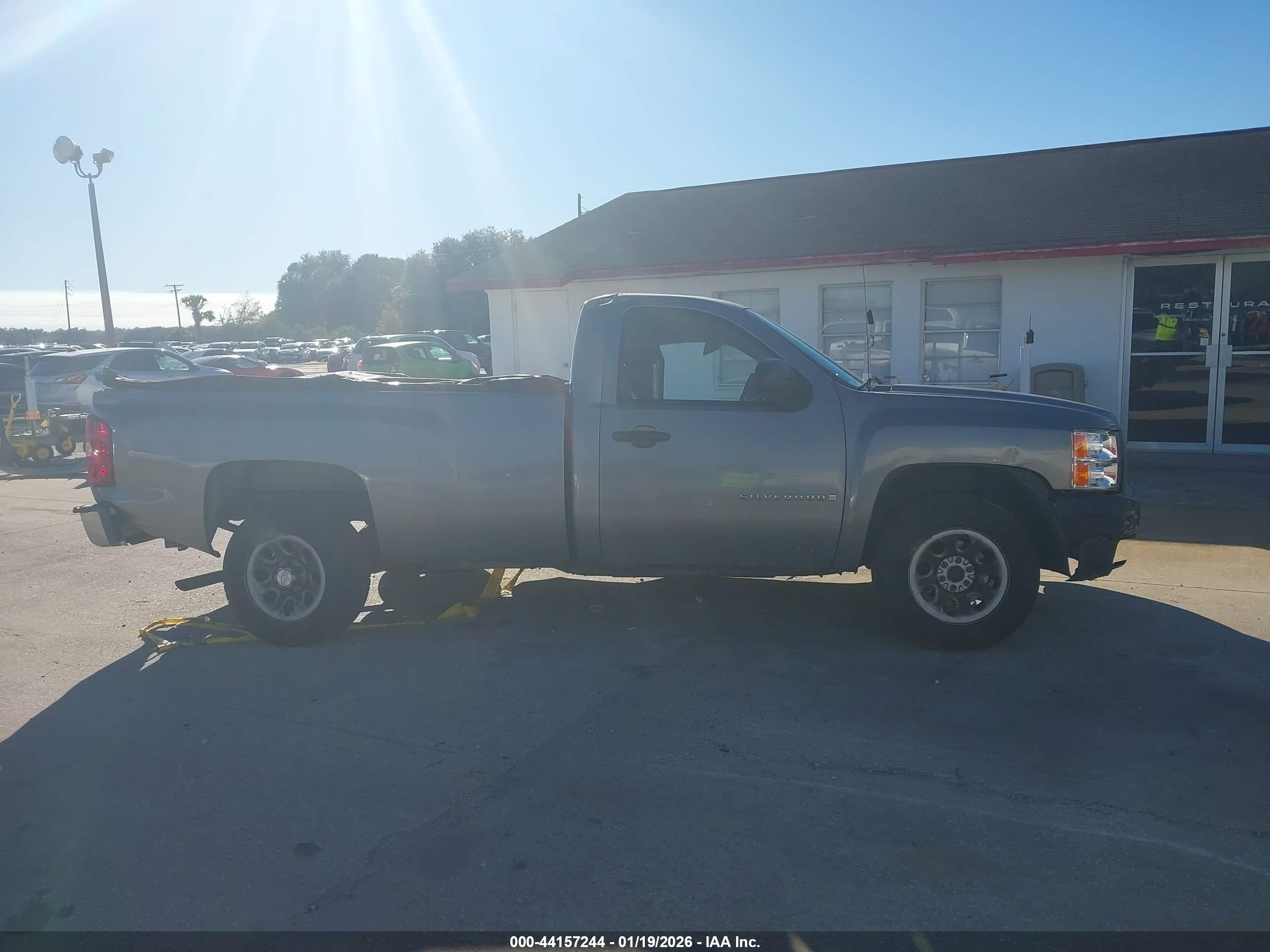 2009 Chevrolet Silverado 1500 Work Truck Gray vin: 1GCEC14X59Z135901