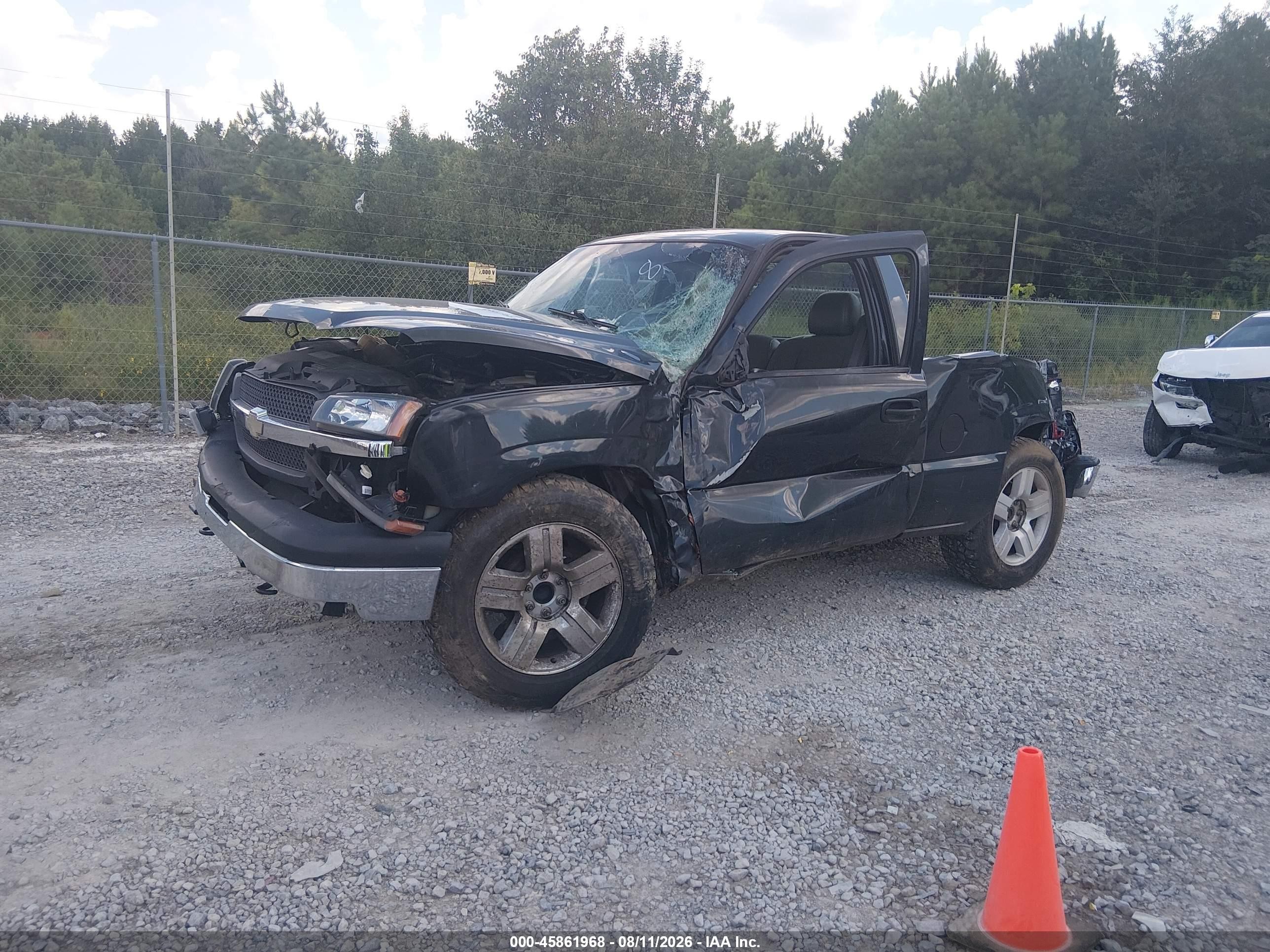 2003 Chevrolet Silverado 1500   Black vin: 1GCEC14X63Z162483