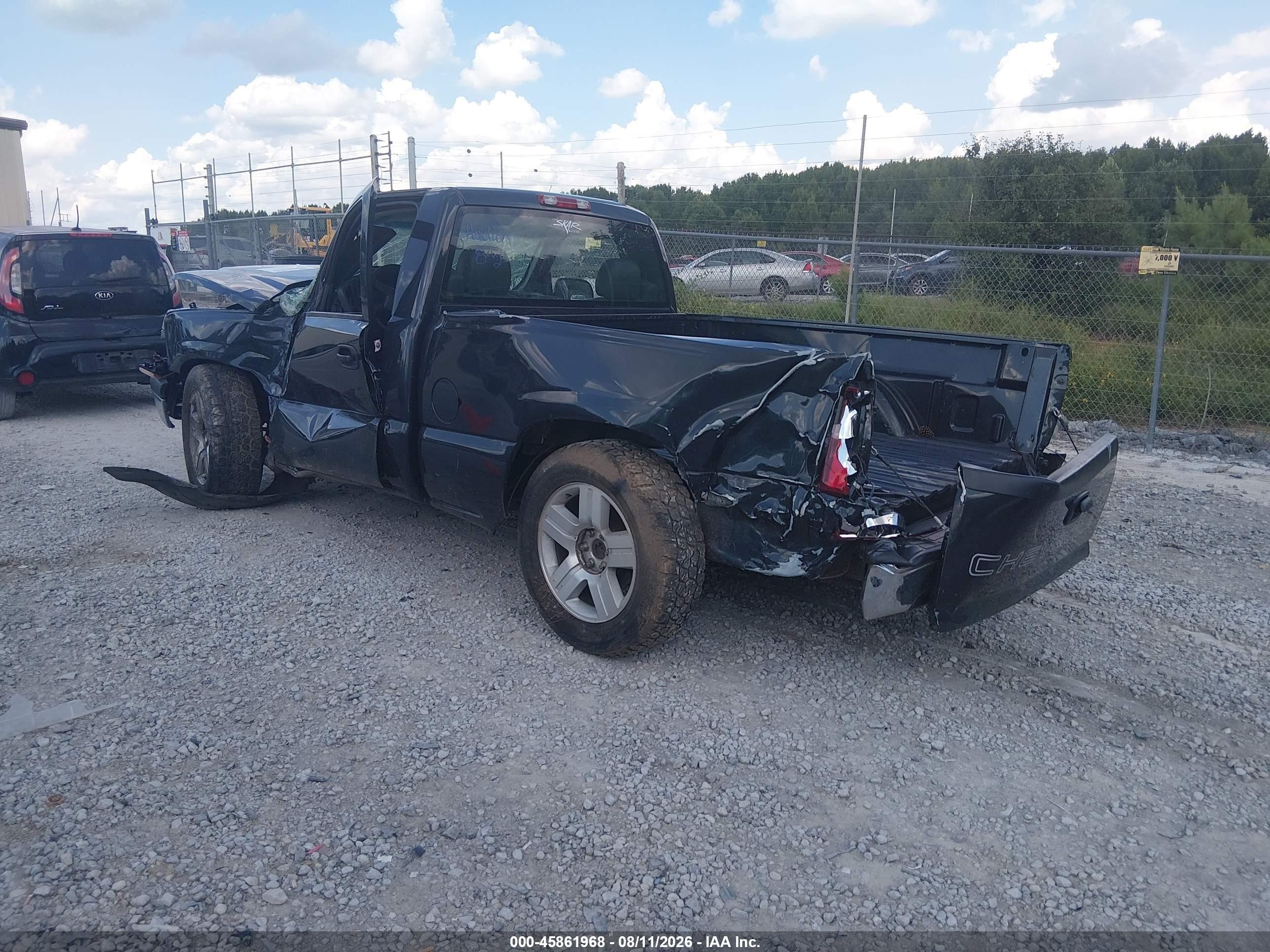 2003 Chevrolet Silverado 1500   Black vin: 1GCEC14X63Z162483