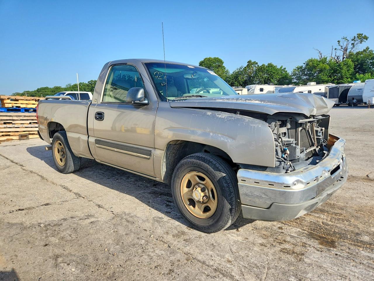 2003 Chevrolet 1500 Tan vin: 1GCEC14X63Z208698