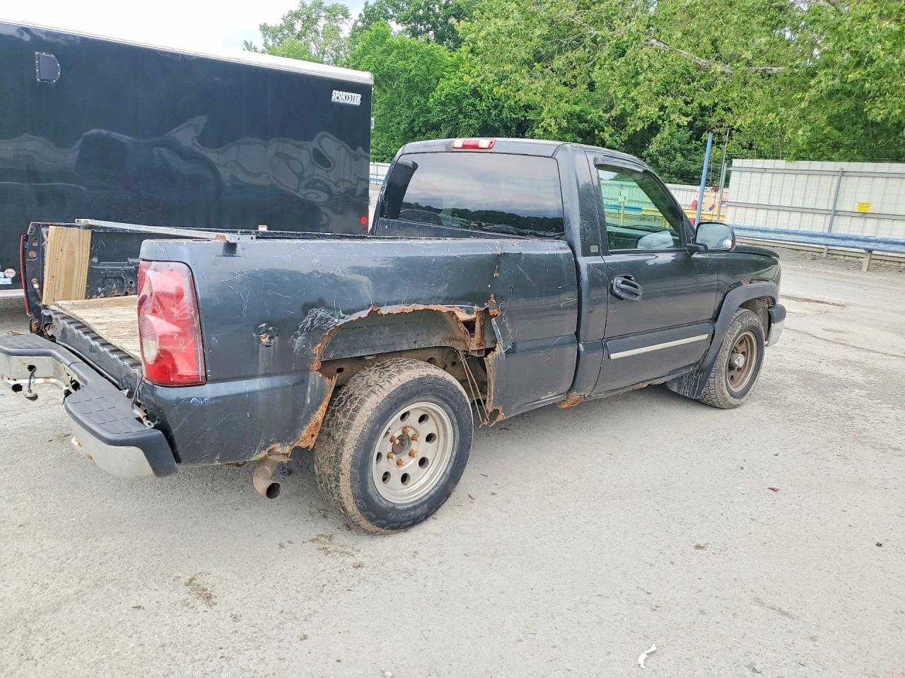 2003 Chevrolet Silverado Черный vin: 1GCEC14X63Z231057