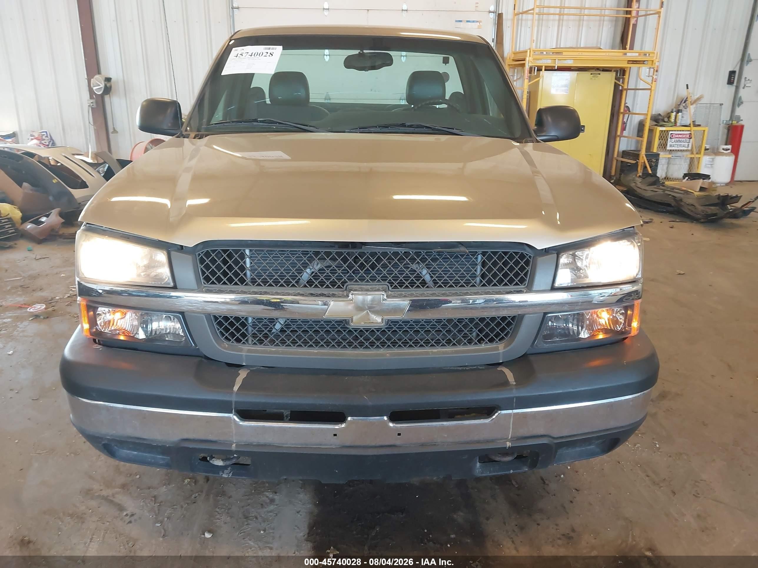 2004 Chevrolet Silverado 1500 Work Truck Gold vin: 1GCEC14X64Z118825