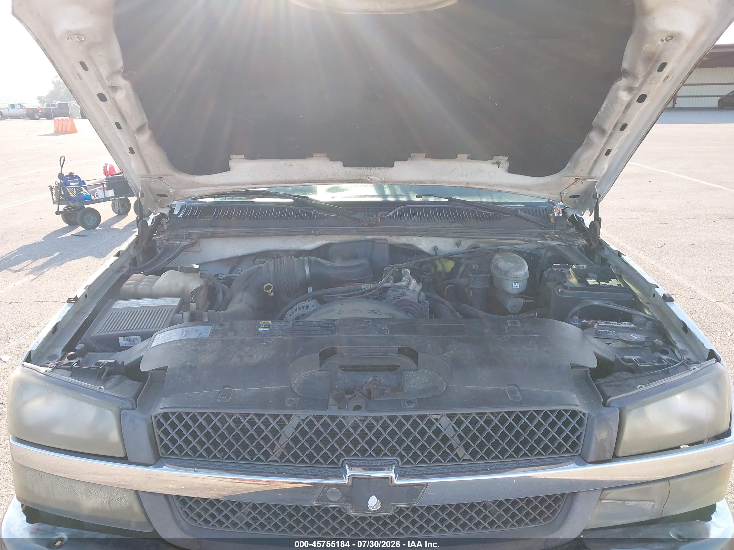 2004 Chevrolet Silverado 1500 Work Truck White vin: 1GCEC14X64Z276730