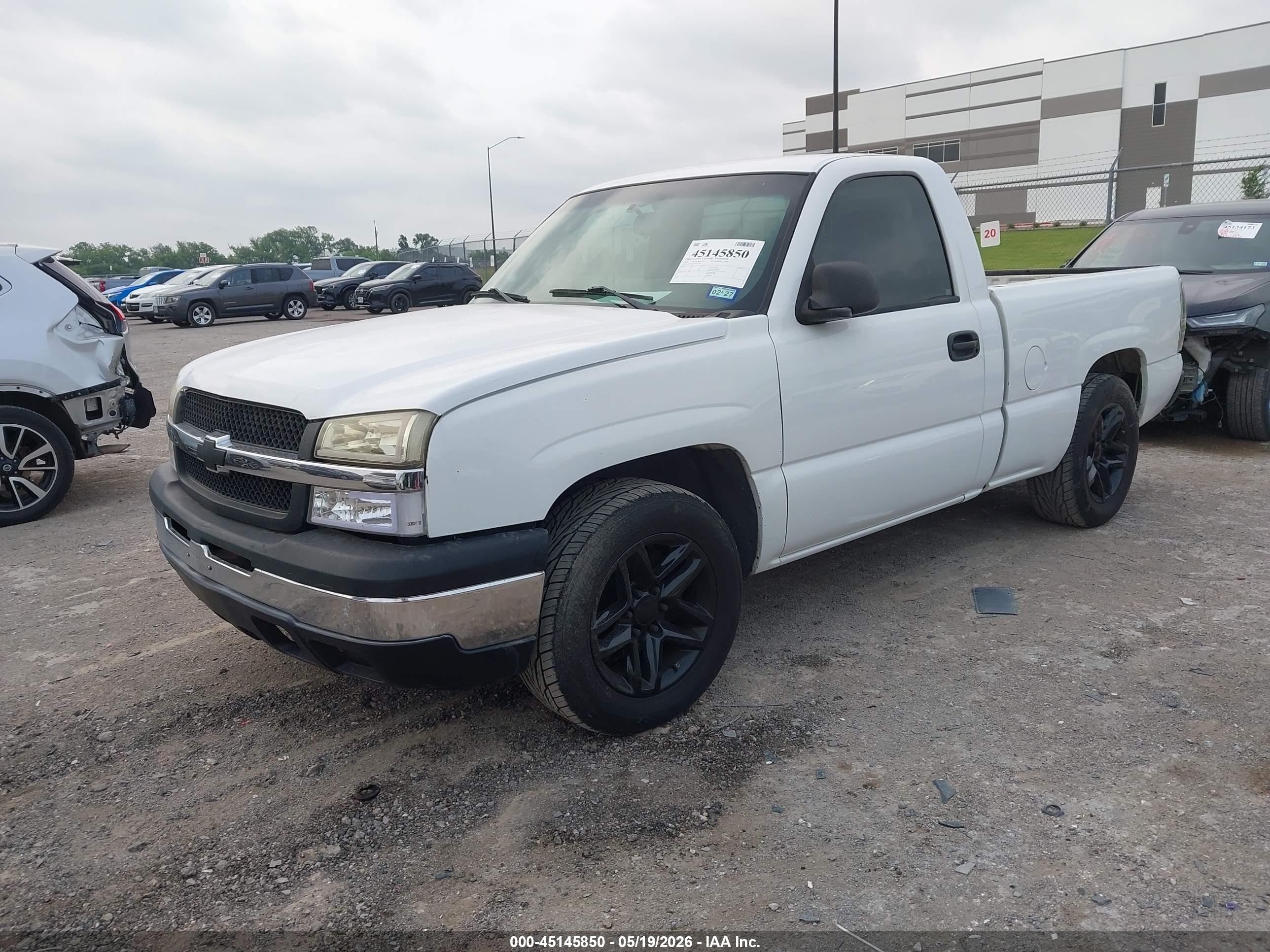2005 Chevrolet Silverado 1500 Work Truck Белый vin: 1GCEC14X65Z102853
