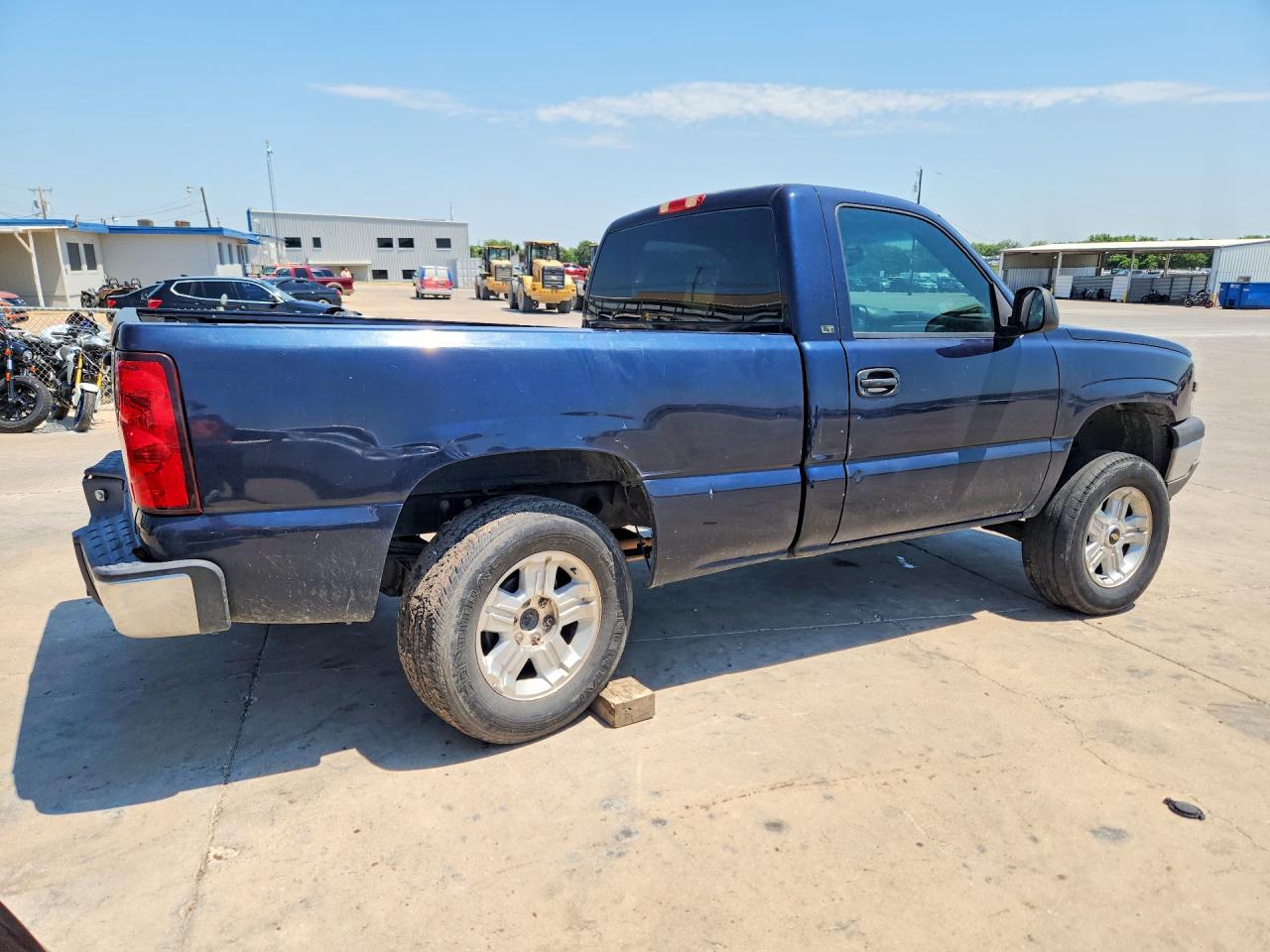 2005 Chevrolet Silverado C1500 Blue vin: 1GCEC14X65Z119779