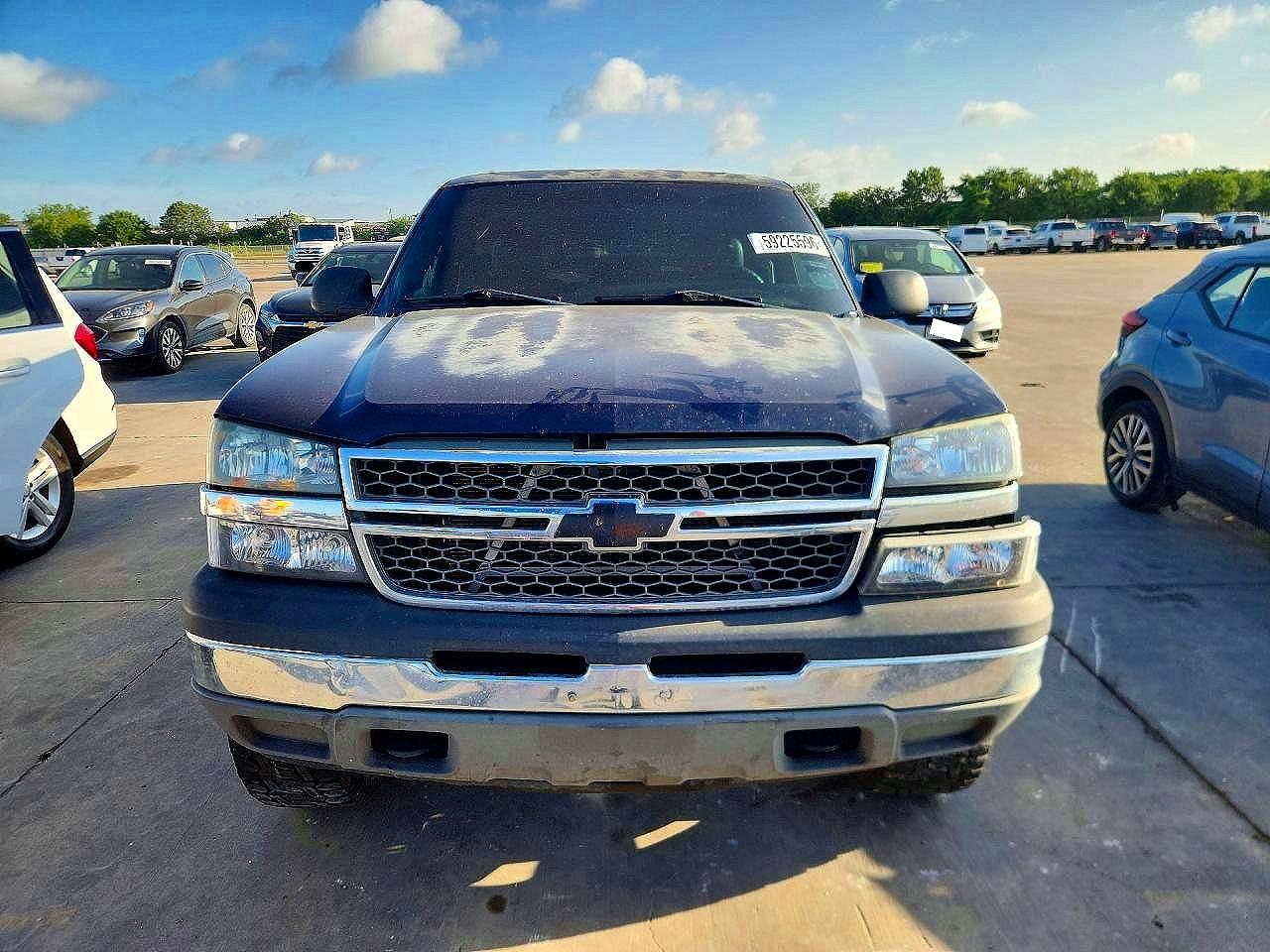 2005 Chevrolet Silverado C1500 Blue vin: 1GCEC14X65Z119779